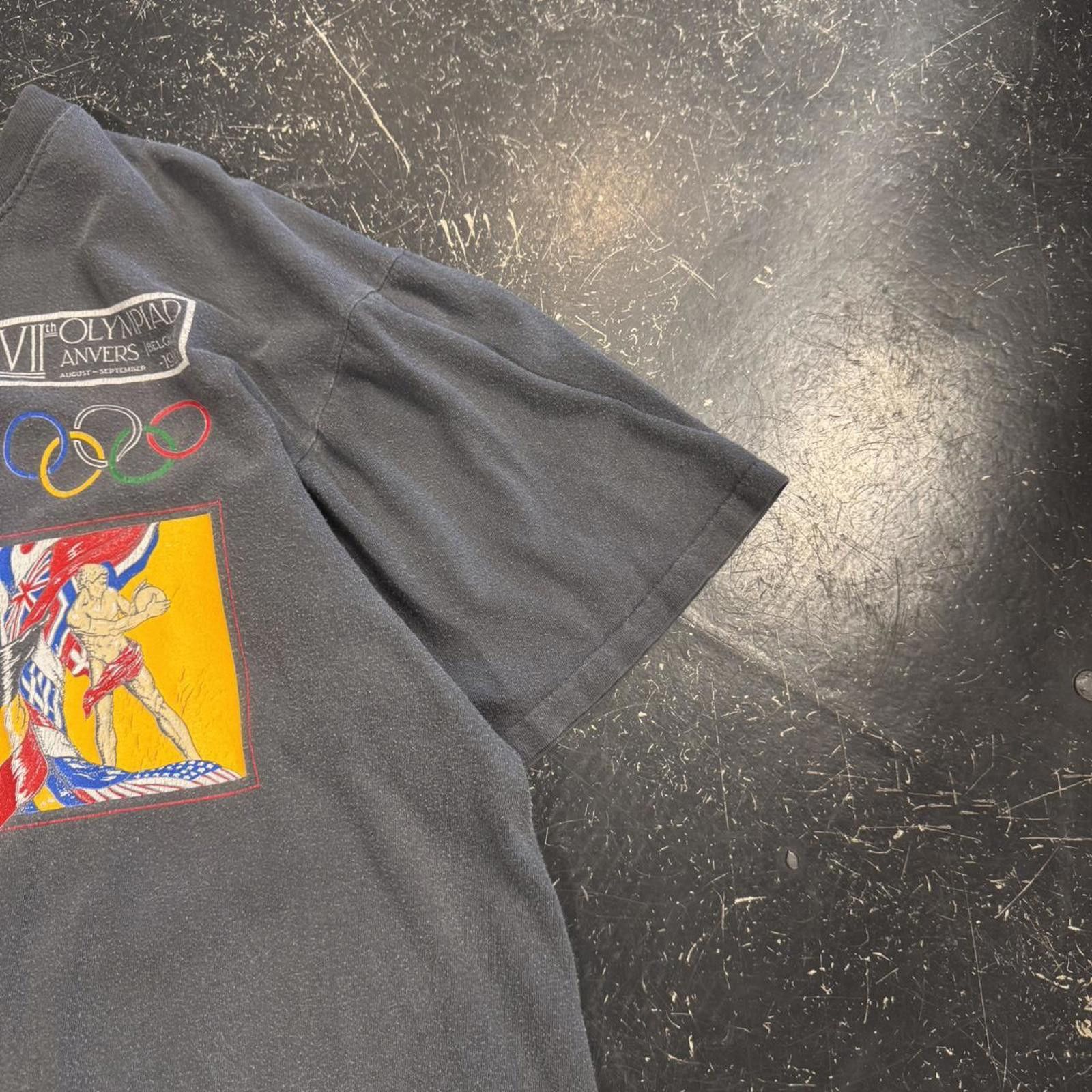 Adidas Vintage 1976 True Vintage Montreal Olympics Adidas Tee Size US XL / EU 56 / 4 - 4 Thumbnail