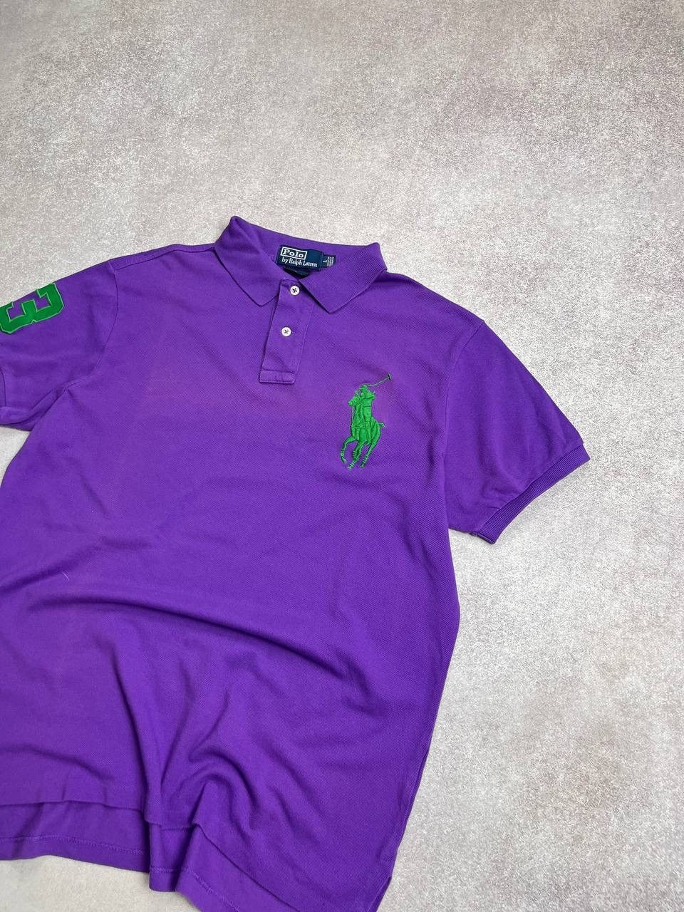 Polo Ralph Lauren Vintage Polo Ralph Lauren Sun Faded Chief Keef Style Shirt L Size US L / EU 52-54 / 3 - 2 Thumbnail