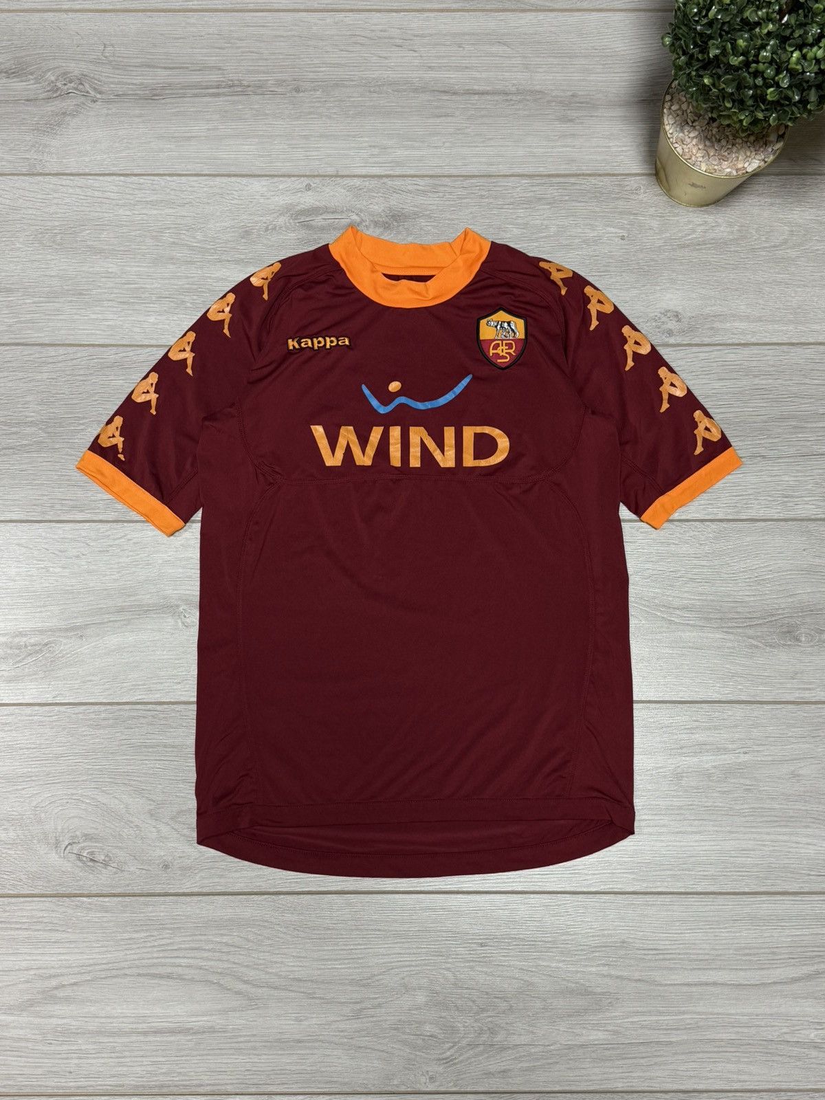 Kappa Kappa Roma jersey football soccer wind tee shirt gorpcore Size US M / EU 48-50 / 2 - 1 Thumbnail