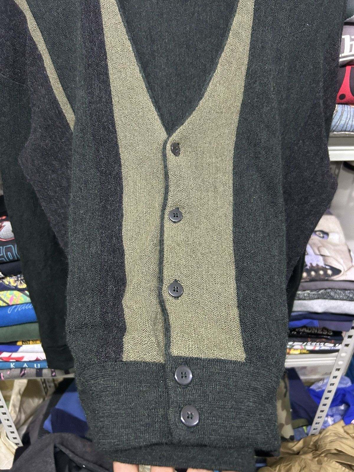 Yves Saint Laurent Vintage Yves Saint Laurent Wool Sweater Size US M / EU 48-50 / 2 - 2 Thumbnail