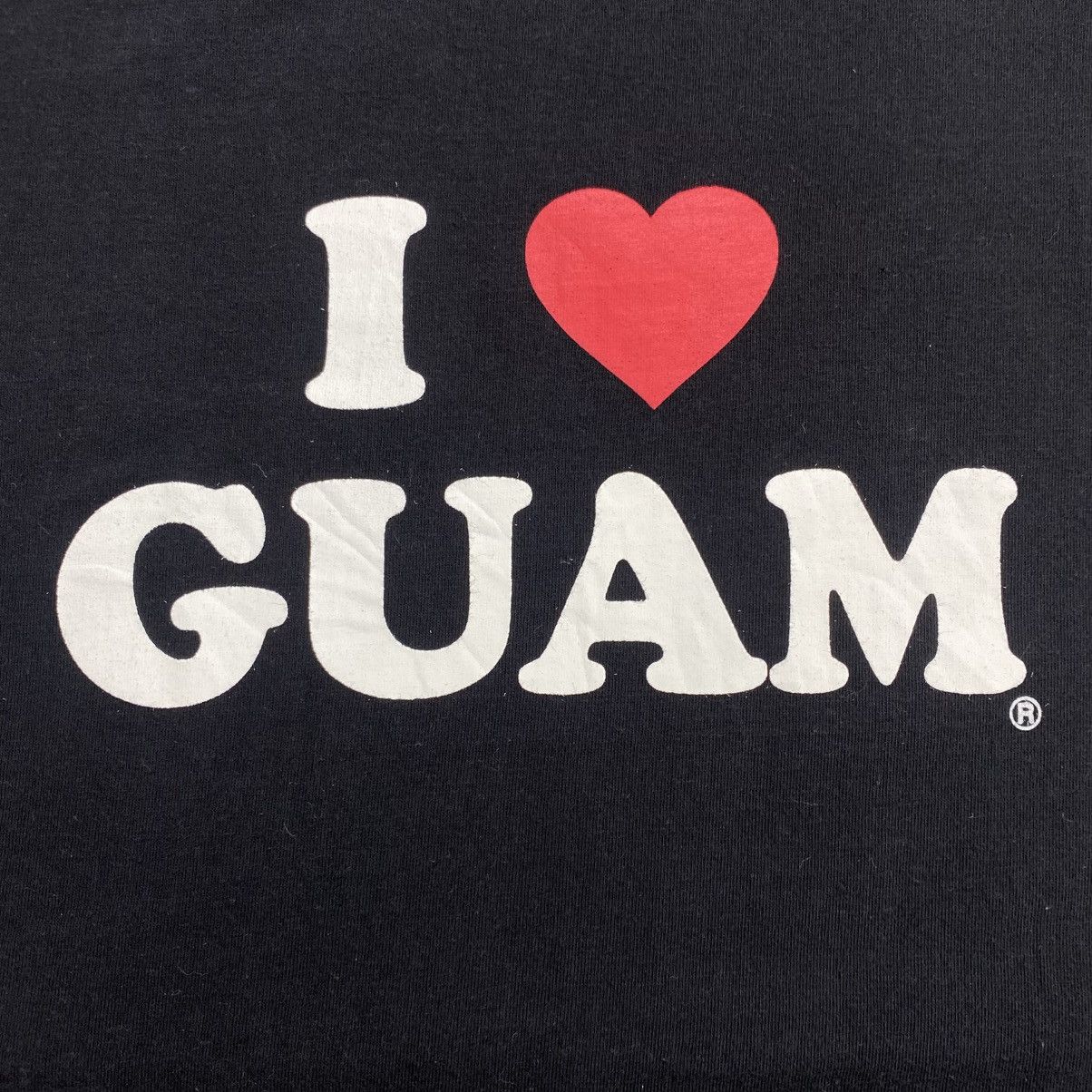 I Love NY Vintage Y2K I Love Guam Heart Where America's Day Begins Tee Size US M / EU 48-50 / 2 - 5 Thumbnail