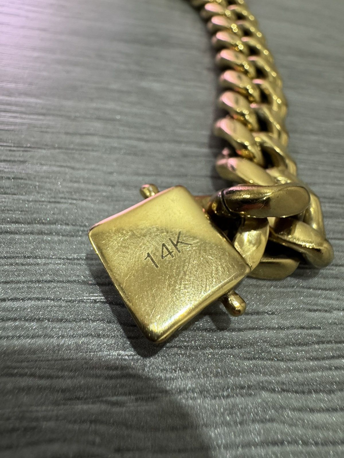 Other 22 inch gold plated chain, 8mm width, 100g weight #goldchain Size ONE SIZE - 3 Thumbnail