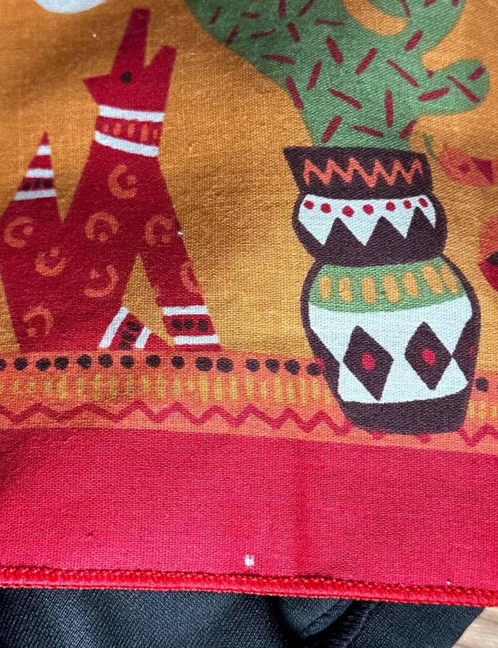 Other AMERICAN Native 80s Bandanna MadeIn USA Springs Aztec Navajo Size ONE SIZE - 3 Thumbnail