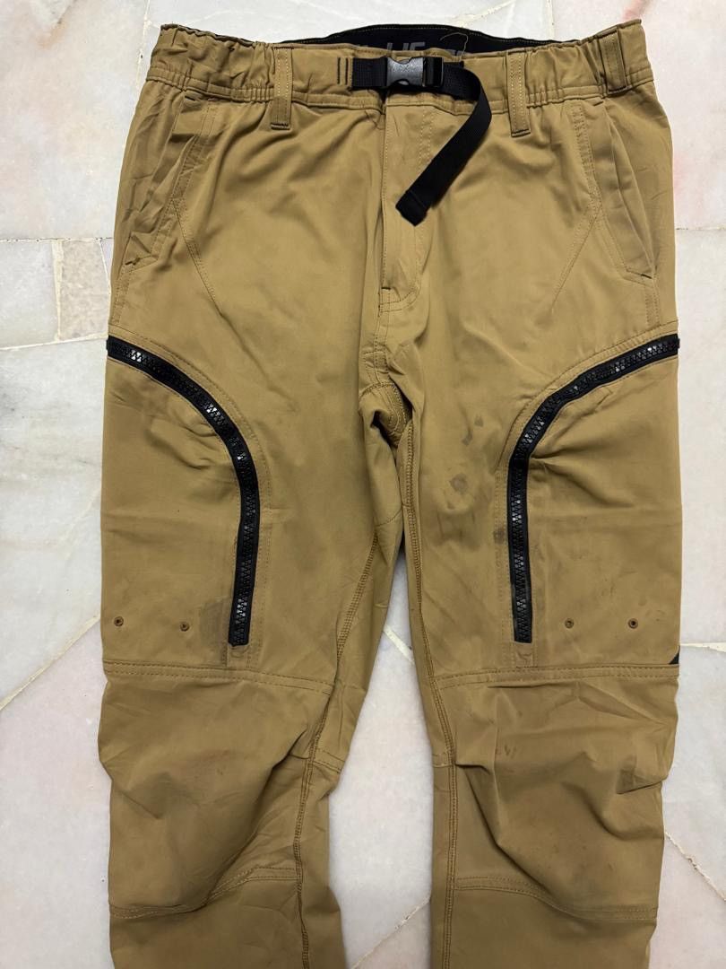 Japanese Brand Raf Simons issey Miyake Style Cargo Zipper Rare Japan Dirty Size US 29 - 3 Thumbnail