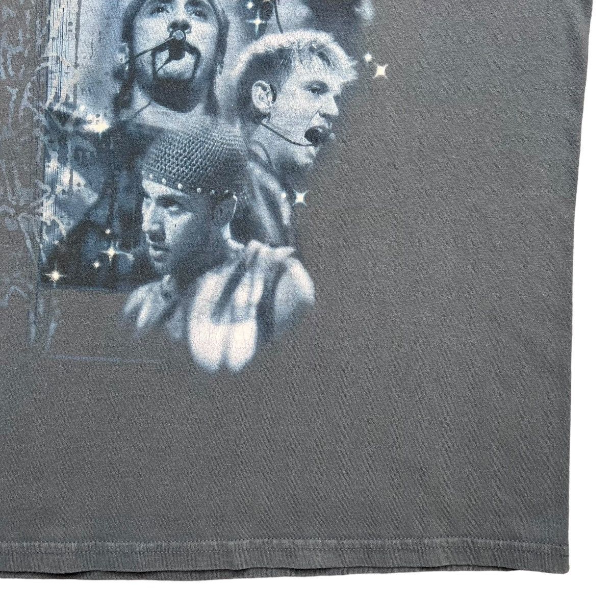 Band Tees × Vintage Vintage 2001 Backstreet Boys Black & Blue World Tour T-Shirt Size US M / EU 48-50 / 2 - 5 Thumbnail
