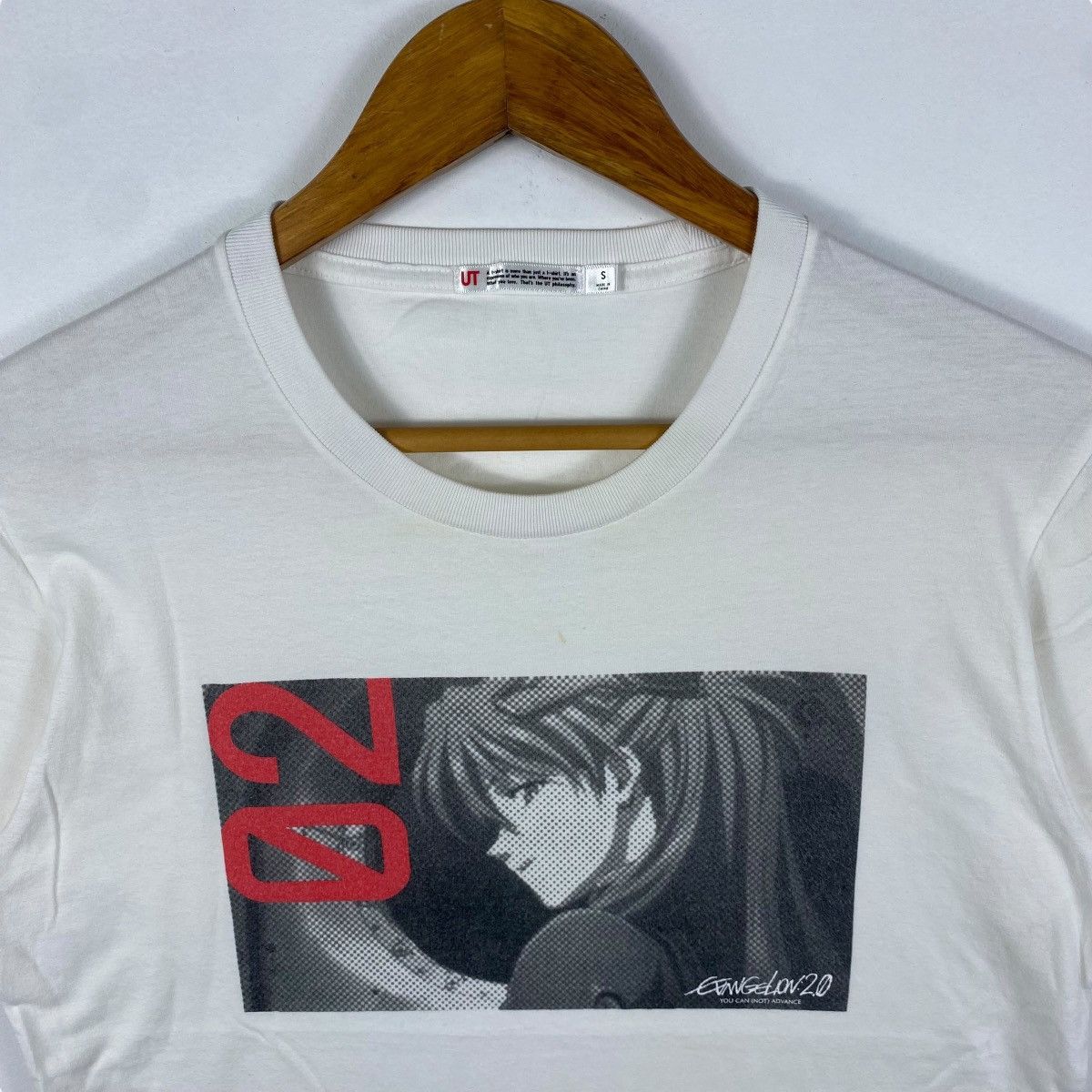 Anime EVANGELION 2.0 You Can (Not) Advance Asuka Anime Tee Shirt Size US S / EU 44-46 / 1 - 2 Thumbnail