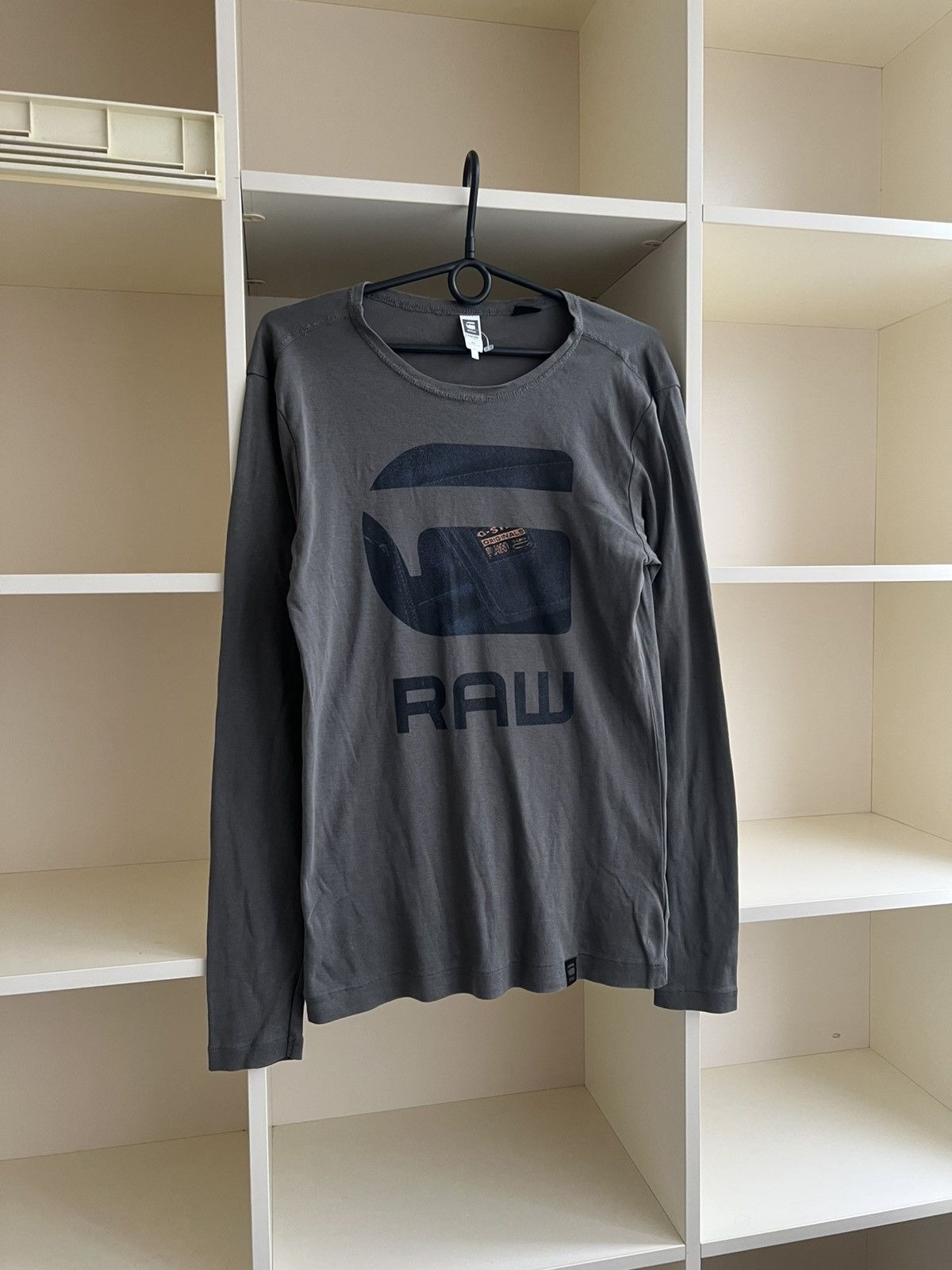 G-Star Vintage G Star Raw Long Sleeve Tee Size US L / EU 52-54 / 3 - 3 Thumbnail