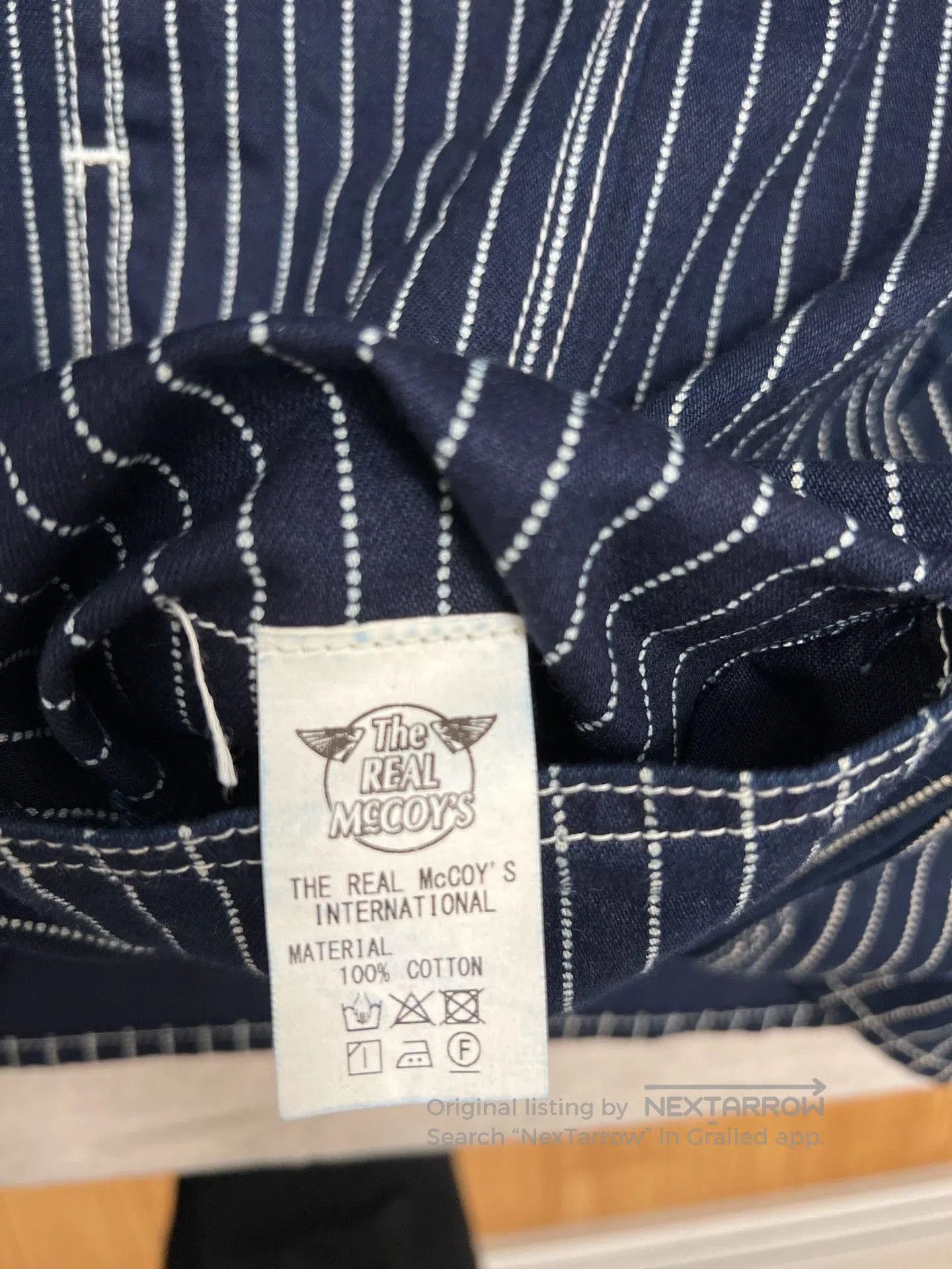 The Real McCoy's The Real McCOY's Indigo Denim Jacket. Size US L / EU 52-54 / 3 - 8 Thumbnail