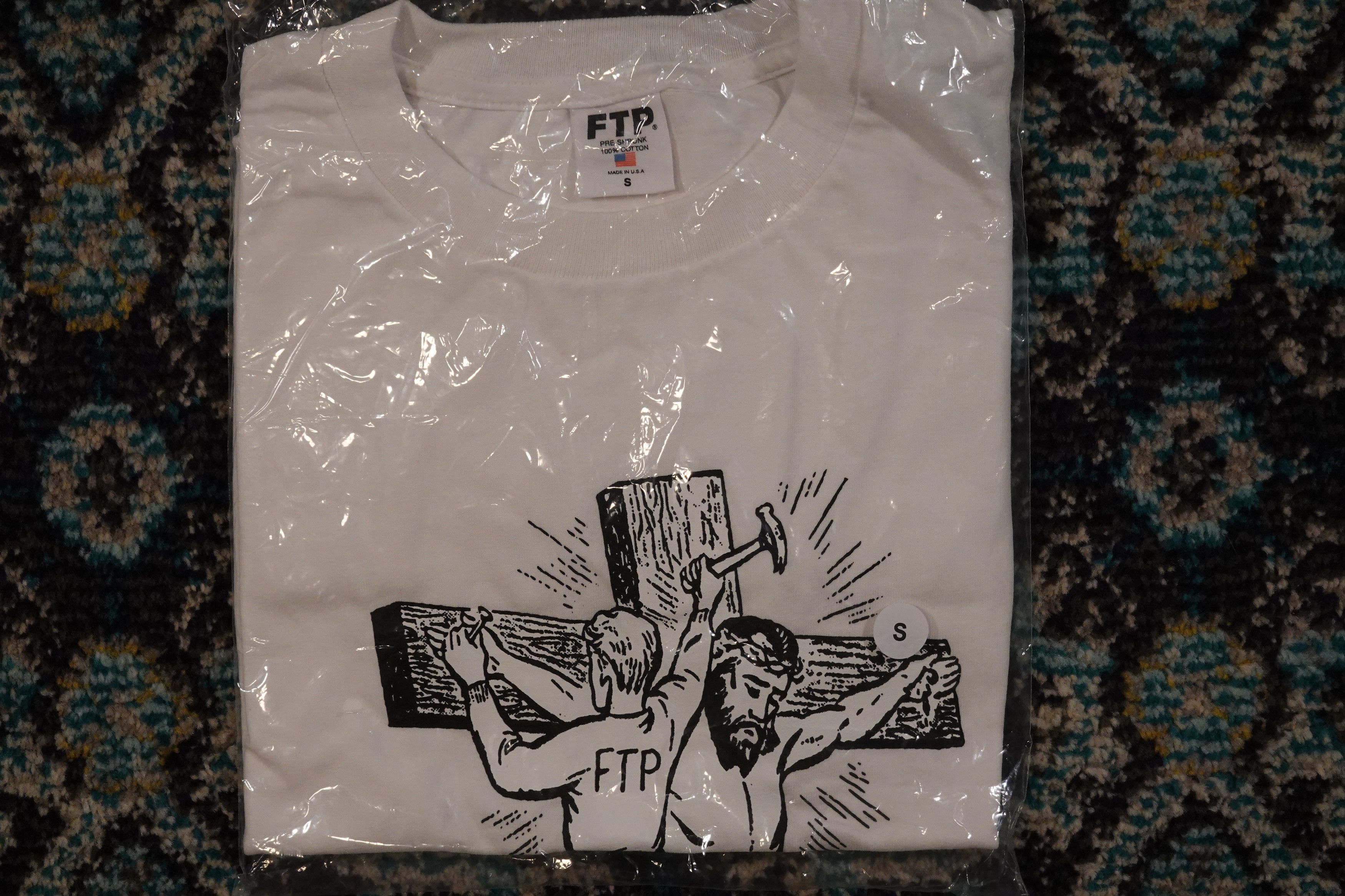 Fuck The Population Cross Tee Size US S / EU 44-46 / 1 - 1 Thumbnail