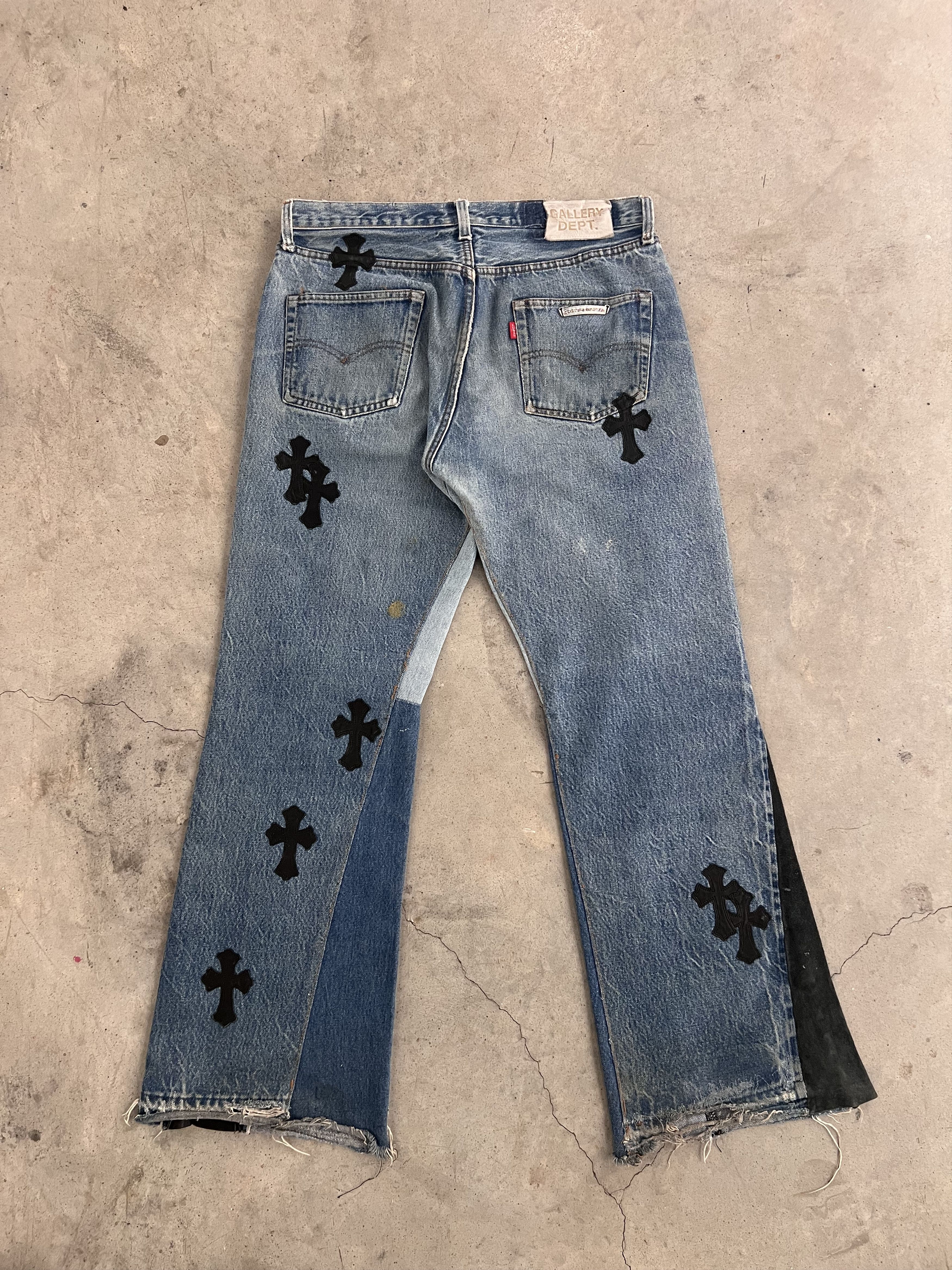 Chrome Hearts × Gallery Dept. Chrome Hearts Gallery Dept Flare Patch Size US 33 - 2 Thumbnail