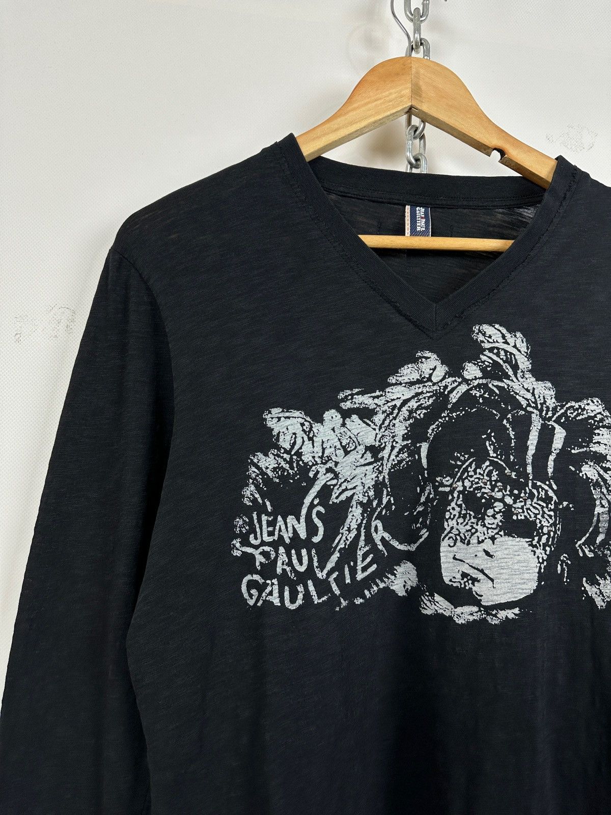 Jean Paul Gaultier Jean Paul Gaultier V-Neck Long Sleeve Shirt Size US M / EU 48-50 / 2 - 7 Thumbnail