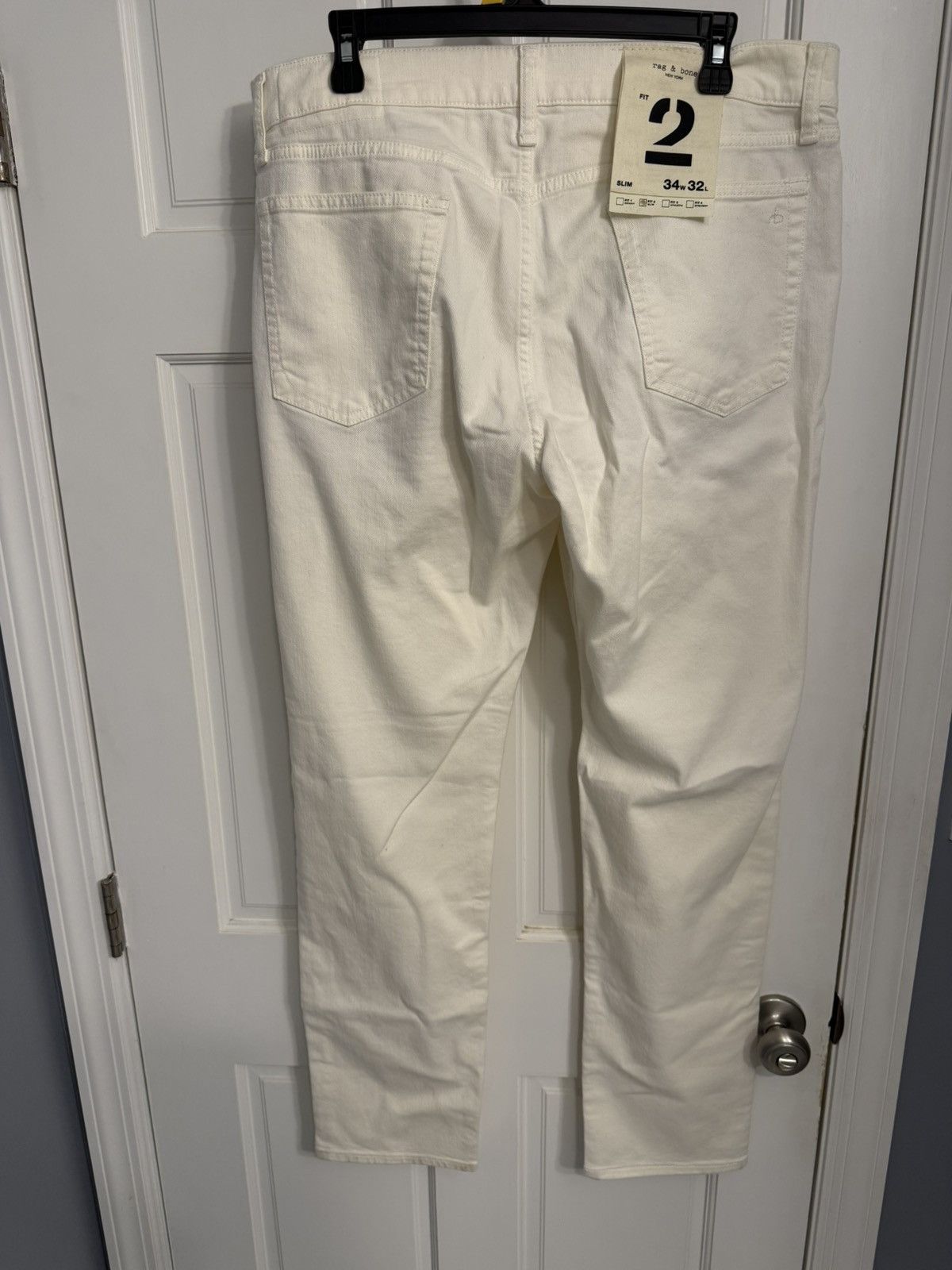Rag & Bone Rag & Bone denim white jeans size 34 Size US 34 / EU 50 - 5 Thumbnail