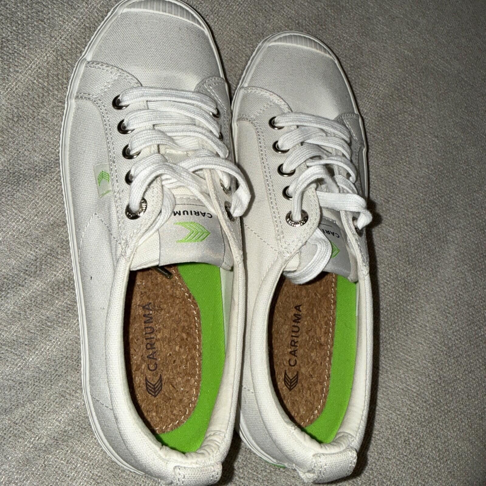 Other Cariuma OCA Organic Canvas Sneakers Cushioned Off White sz 8 Size US 8 / IT 38 - 2 Thumbnail