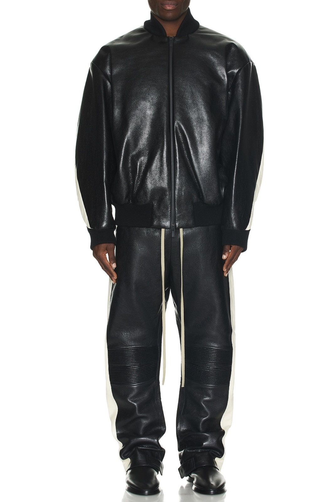 Fear of God Fear of God Leather Moto Trouser Size US 33 - 16 Thumbnail