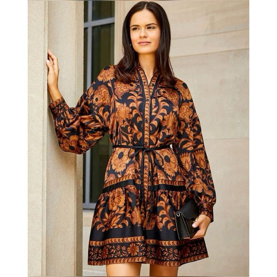 Other Size 18| ALEX MARIE Women’s Banded Collar A-Line Shift Dress Size XXL / US 16-18 / IT 52-54 - 12 Thumbnail