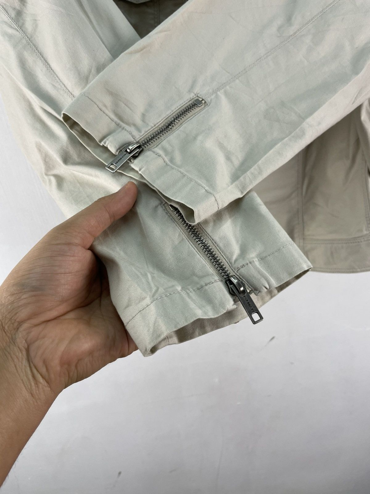 Burberry Vintage Burberry Boxy Jacket Women Beige size 46 Size L / US 10 / IT 46 - 6 Thumbnail