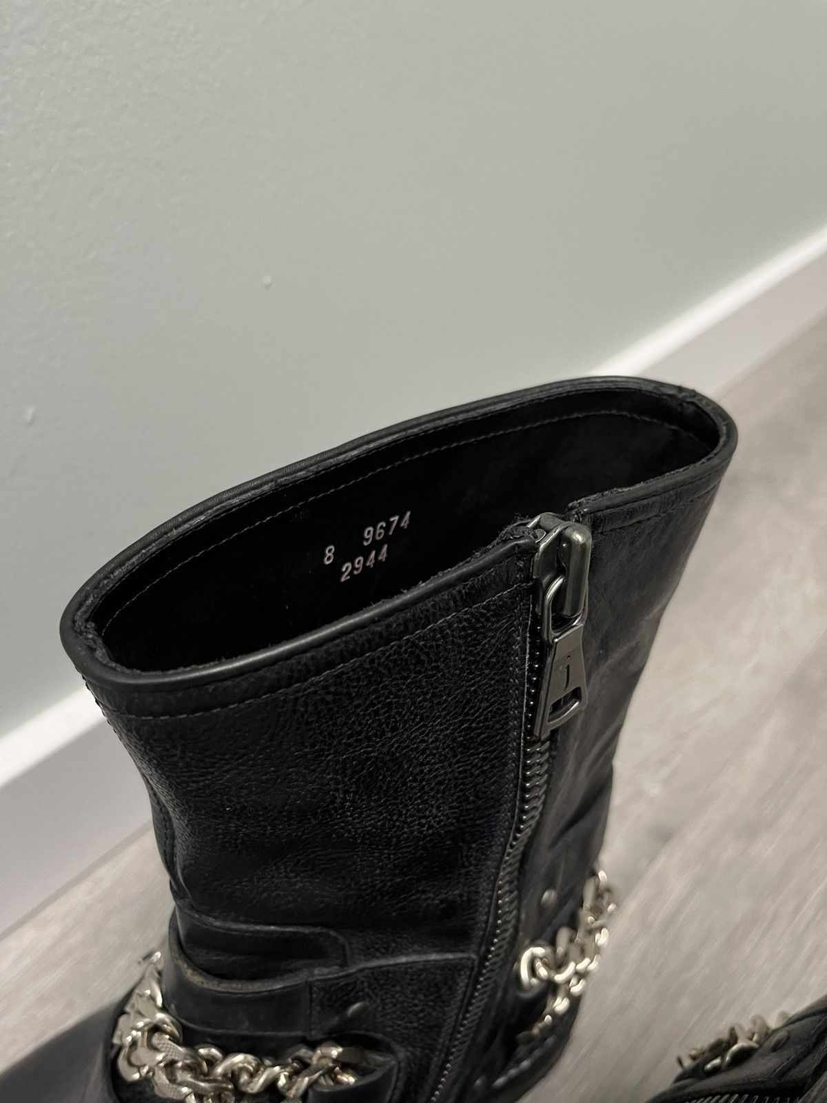 John Varvatos Lugged chain boot. 8 Size US 8 / EU 41 - 11 Thumbnail