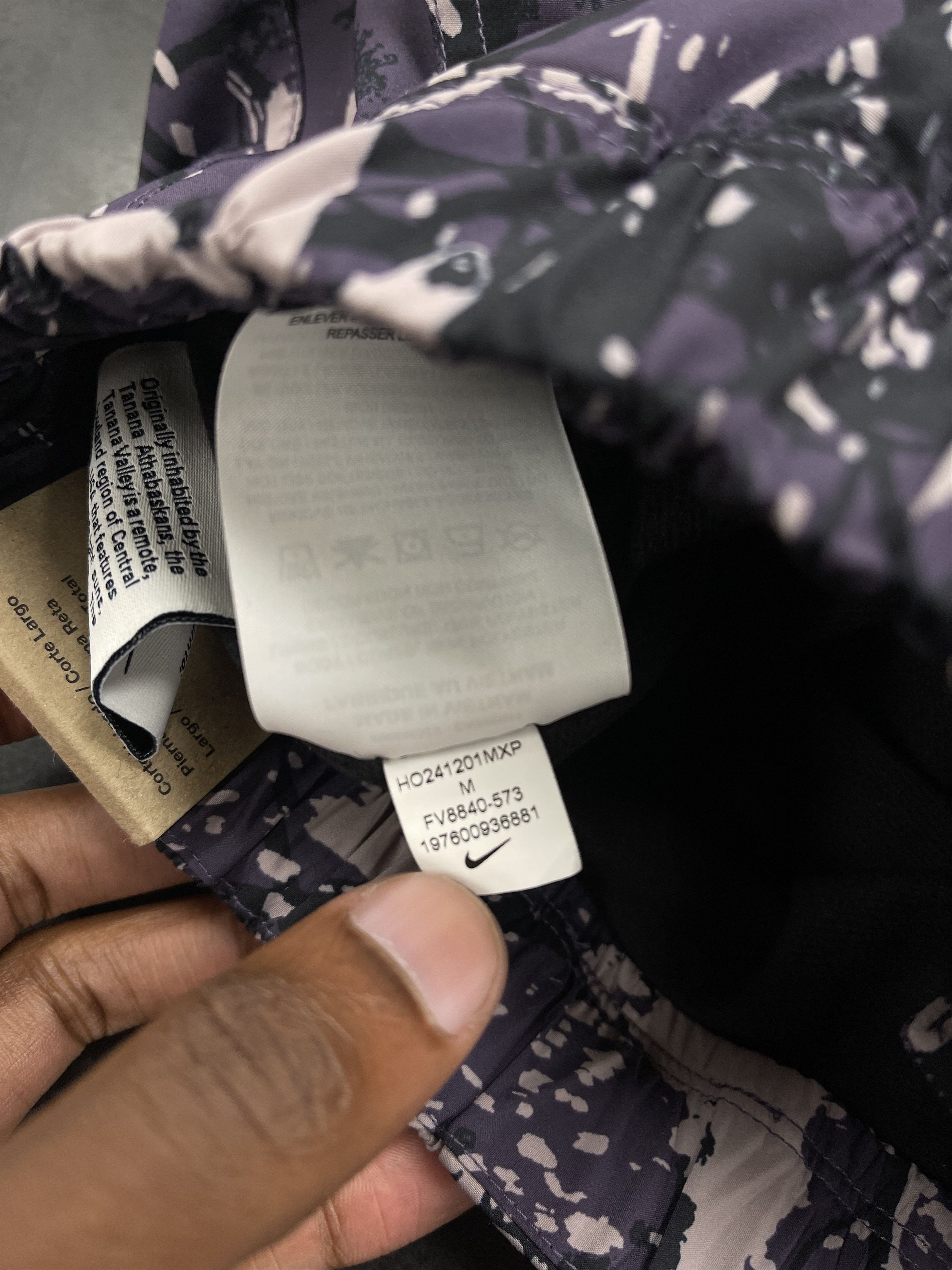 Nike ACG Nike ACG Chena Vortex Storm-Fit Pants Purple Size US 32 / EU 48 - 9 Thumbnail