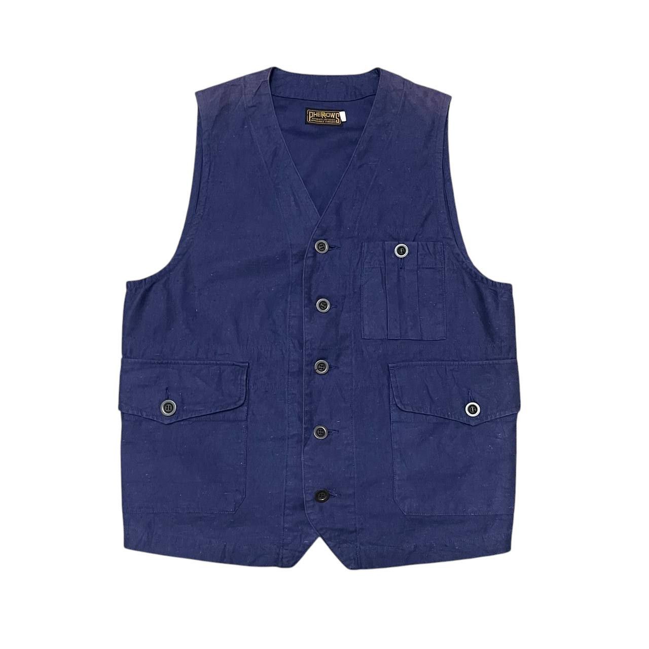 Pherrow's Vintage Pherrow’s Indigo Vest Size US M / EU 48-50 / 2 - 1 Thumbnail