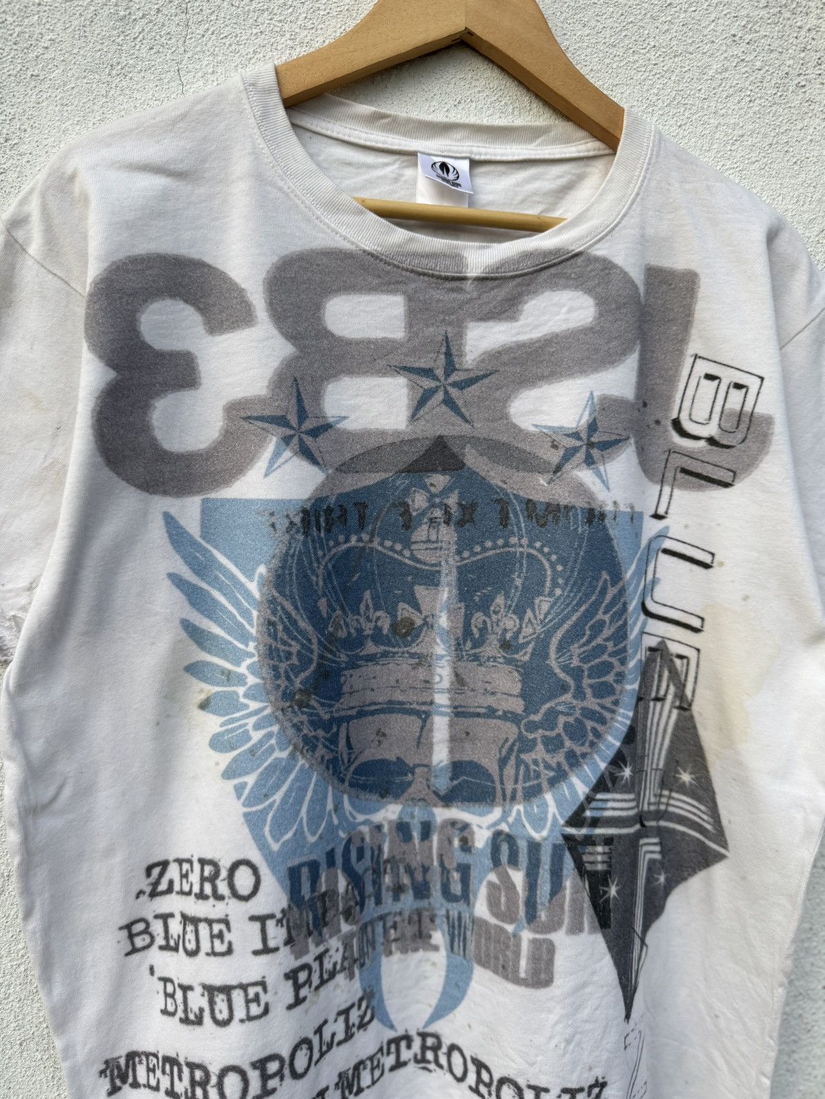 Band Tees Distressed Unknown Metropoliz J Soul Brother Japanese Band Size US L / EU 52-54 / 3 - 4 Thumbnail