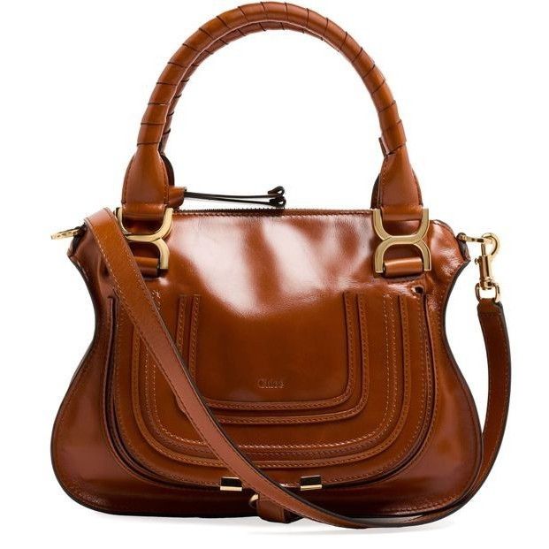 Chloe Chloé - Eloise vintage brown leather handbag shoulder bag