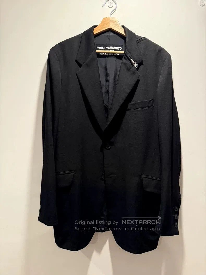 Yohji Yamamoto Pour Homme Replica Zip Blazer.