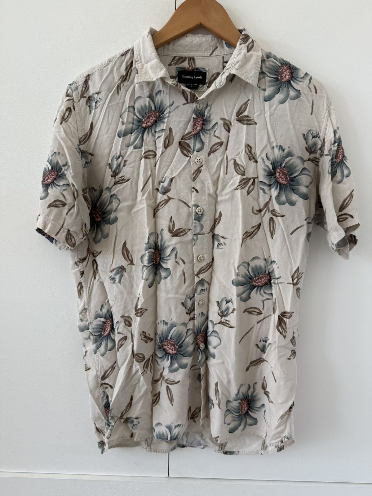 Barney Cools Barney Cools floral short sleeve button up shirt Size US S / EU 44-46 / 1 - 1 Thumbnail