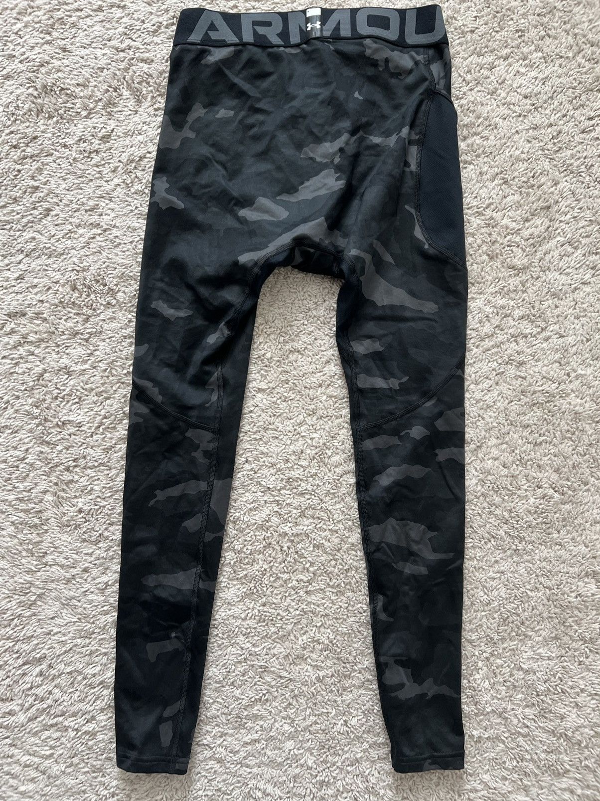 Under Armour Under Armour Leggings ColdGear Infrared Printed Size US 30 / EU 46 - 8 Thumbnail