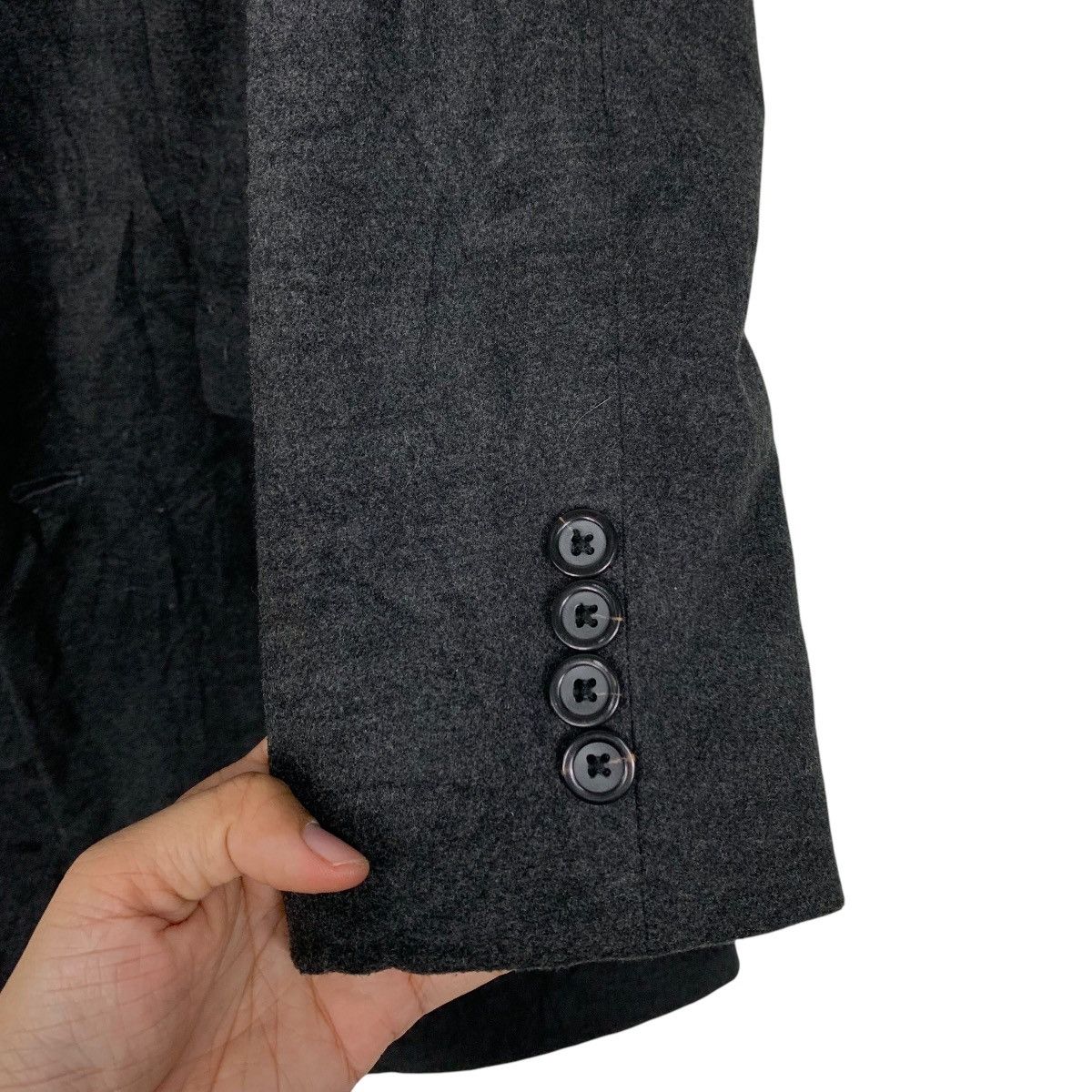 Japanese Brand Japanese Brand Monomart Black Coat Size US L / EU 52-54 / 3 - 13 Thumbnail