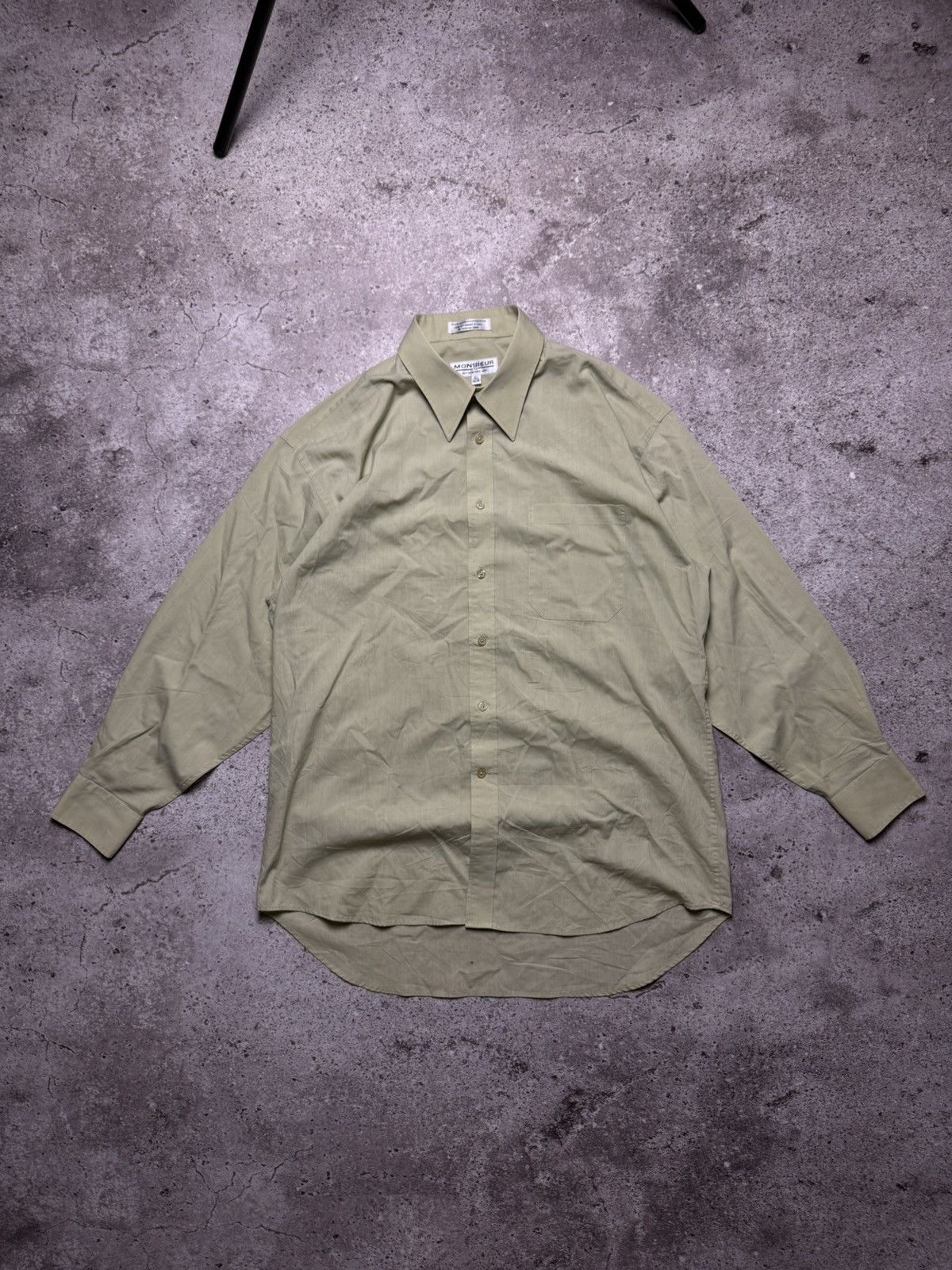Givenchy Vintage Givenchy Monsieur Shirt dress 90s y2k Size US L / EU 52-54 / 3 - 1 Thumbnail