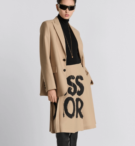 Dior o1w1db11225 451V18 Blazer in Beige Size S / US 4 / IT 40 - 4 Thumbnail