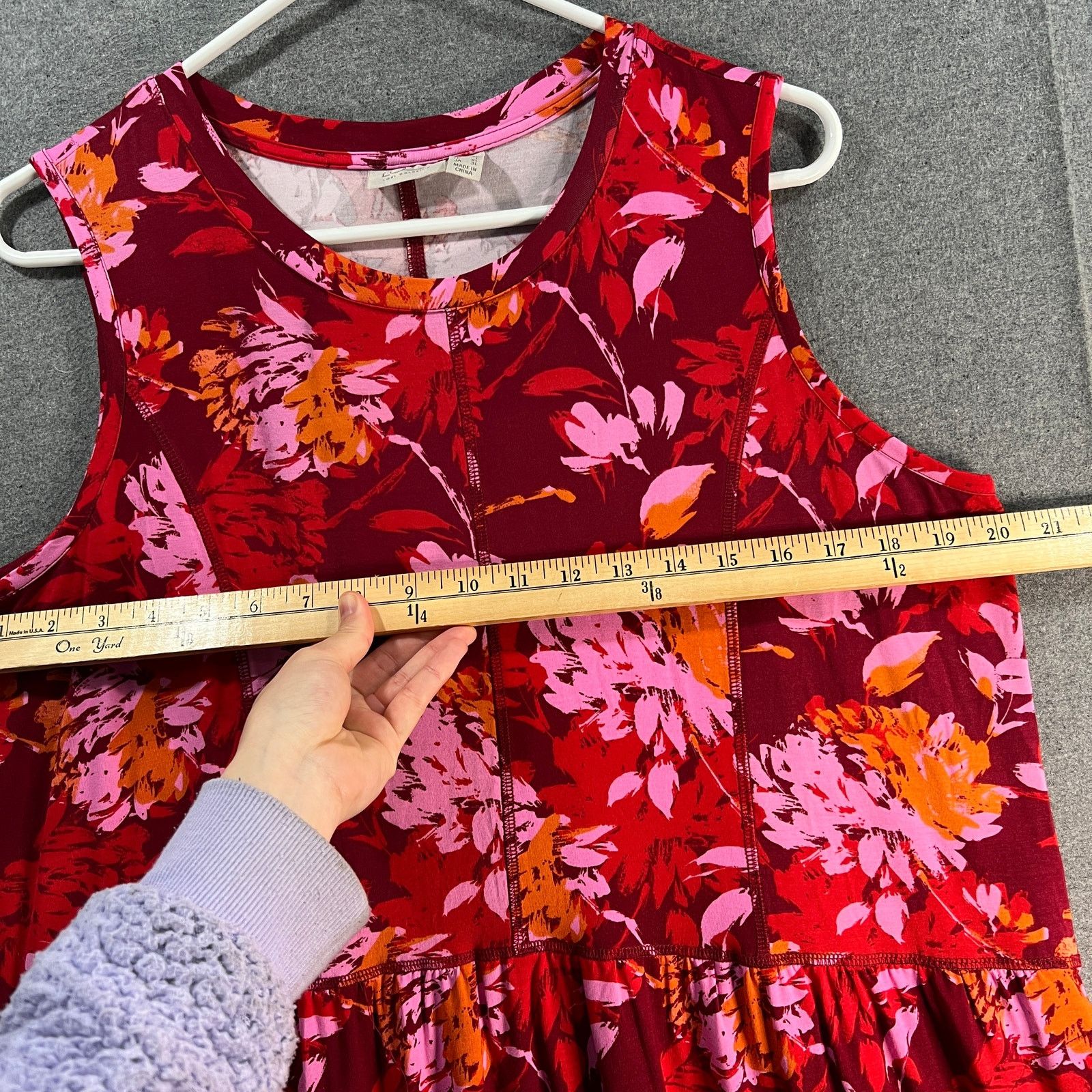 Other LOGO by Lori Goldstein Pink Dress Size Large Regular Rayon Size L / US 10 / IT 46 - 7 Thumbnail