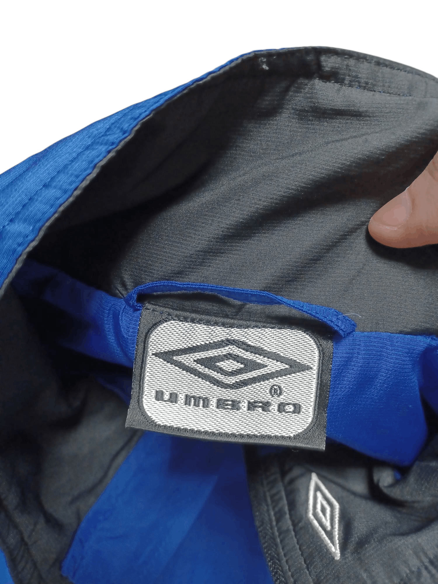 Umbro UMBRO PRO TRAINING VINTAGE NYLON DRILL TRACK JACKET SOCCER Size US M / EU 48-50 / 2 - 4 Thumbnail