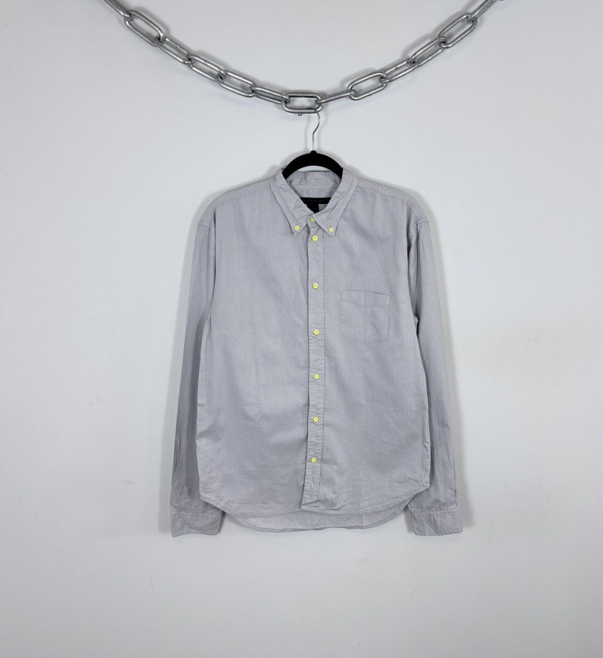 Marc by Marc Jacobs Marc By Marc Jacobs Men’s Grey Long Sleeve Shirt Size US L / EU 52-54 / 3 - 1 Thumbnail