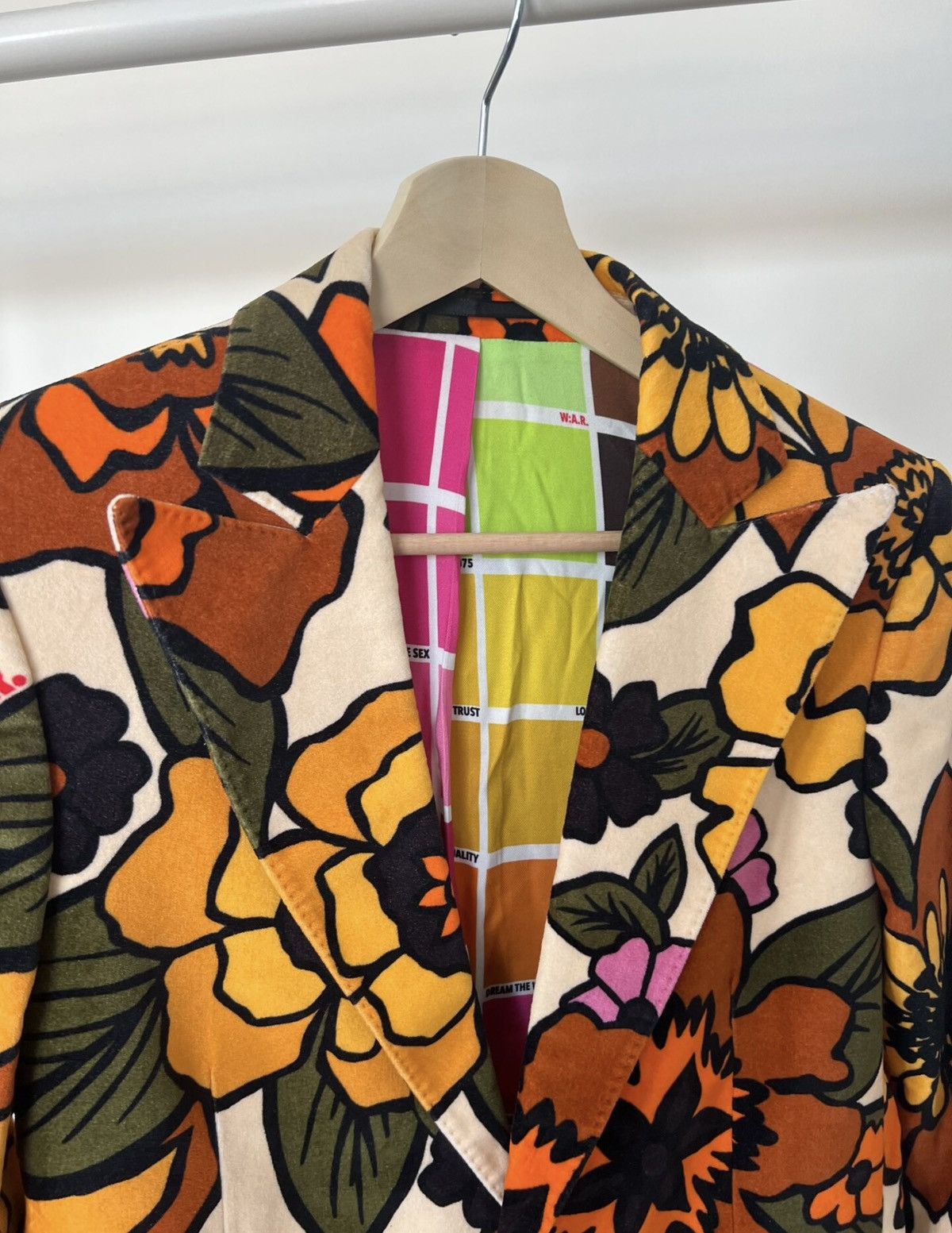 Walter Van Beirendonck Walter Van Beirendonck Suit Jacket (2017 Color Block) Size US L / EU 52-54 / 3 - 6 Thumbnail