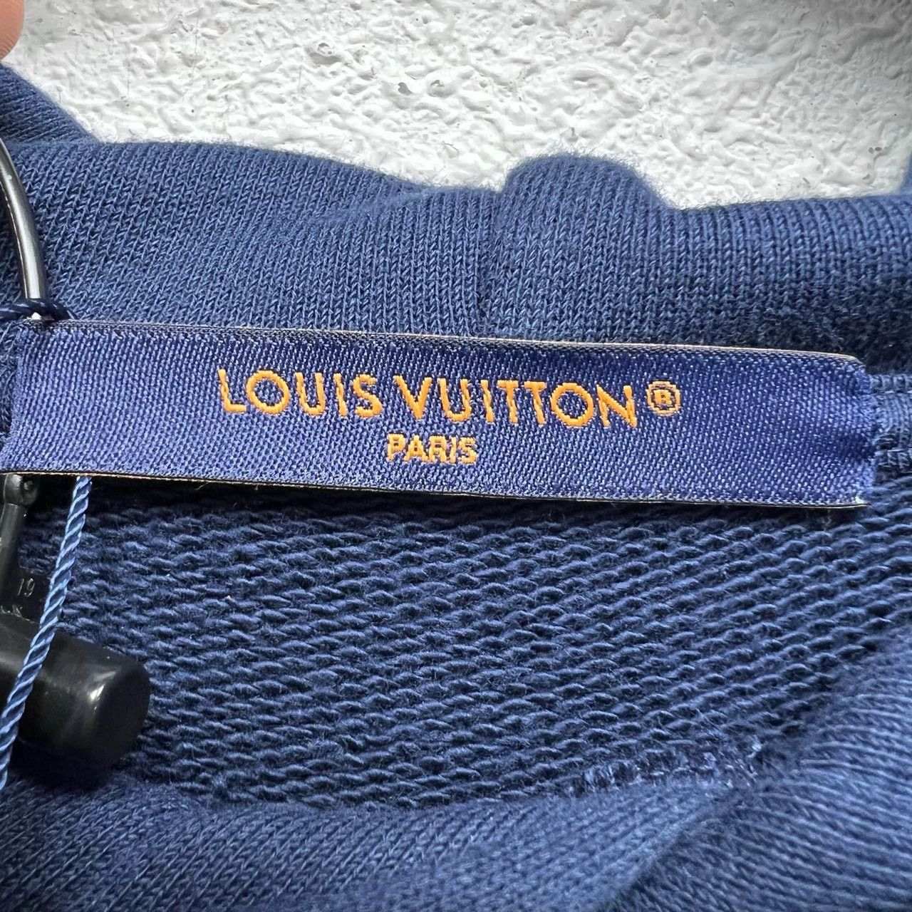 Louis Vuitton louis vuitton nautical logo blue hoodie Size US XL / EU 56 / 4 - 5 Thumbnail
