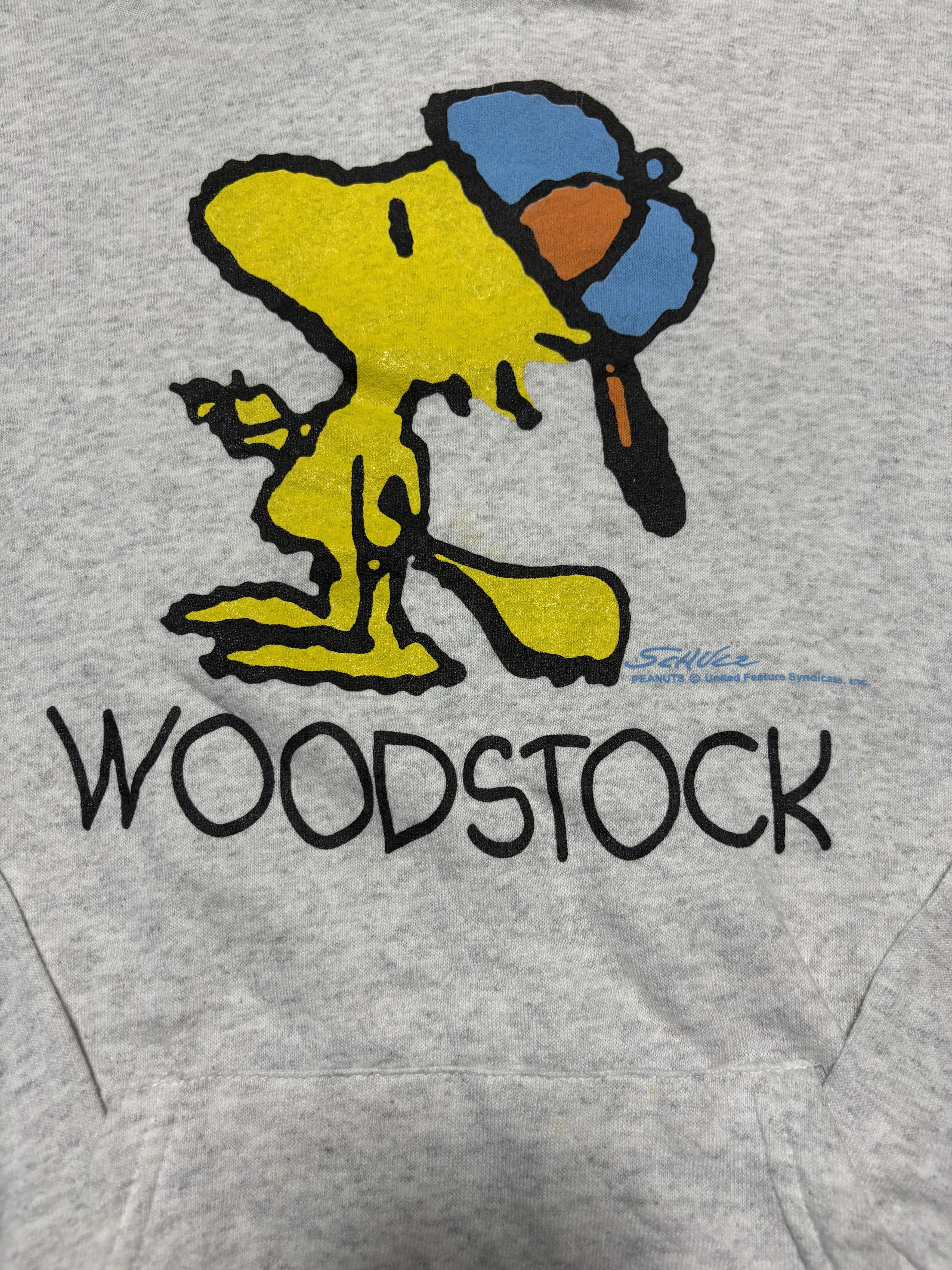 Band Tees Vintage 90's WOODSTOCK Peanuts hoodie Size US L / EU 52-54 / 3 - 3 Thumbnail