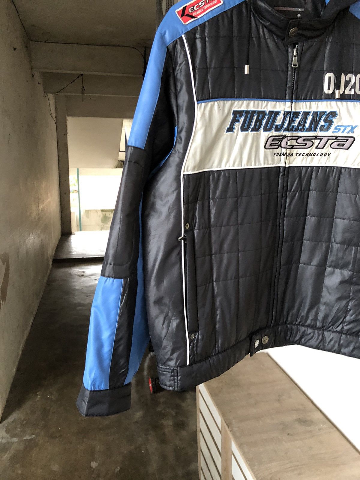 Fubu Rare🔥 Vintage Fubu Jeans STX Ecsta Formula Technology Jacket Size US L / EU 52-54 / 3 - 4 Thumbnail