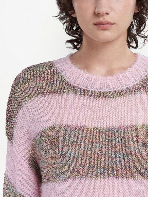Marni o1srvl11e0624 Crewneck in Pink/Brown Size M / US 6-8 / IT 42-44 - 5 Thumbnail