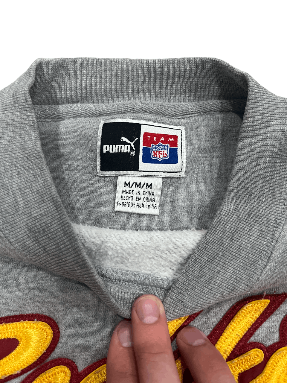 NFL × Puma 1999 Washington Redskins Embroidered Crewneck Size US M / EU 48-50 / 2 - 2 Thumbnail