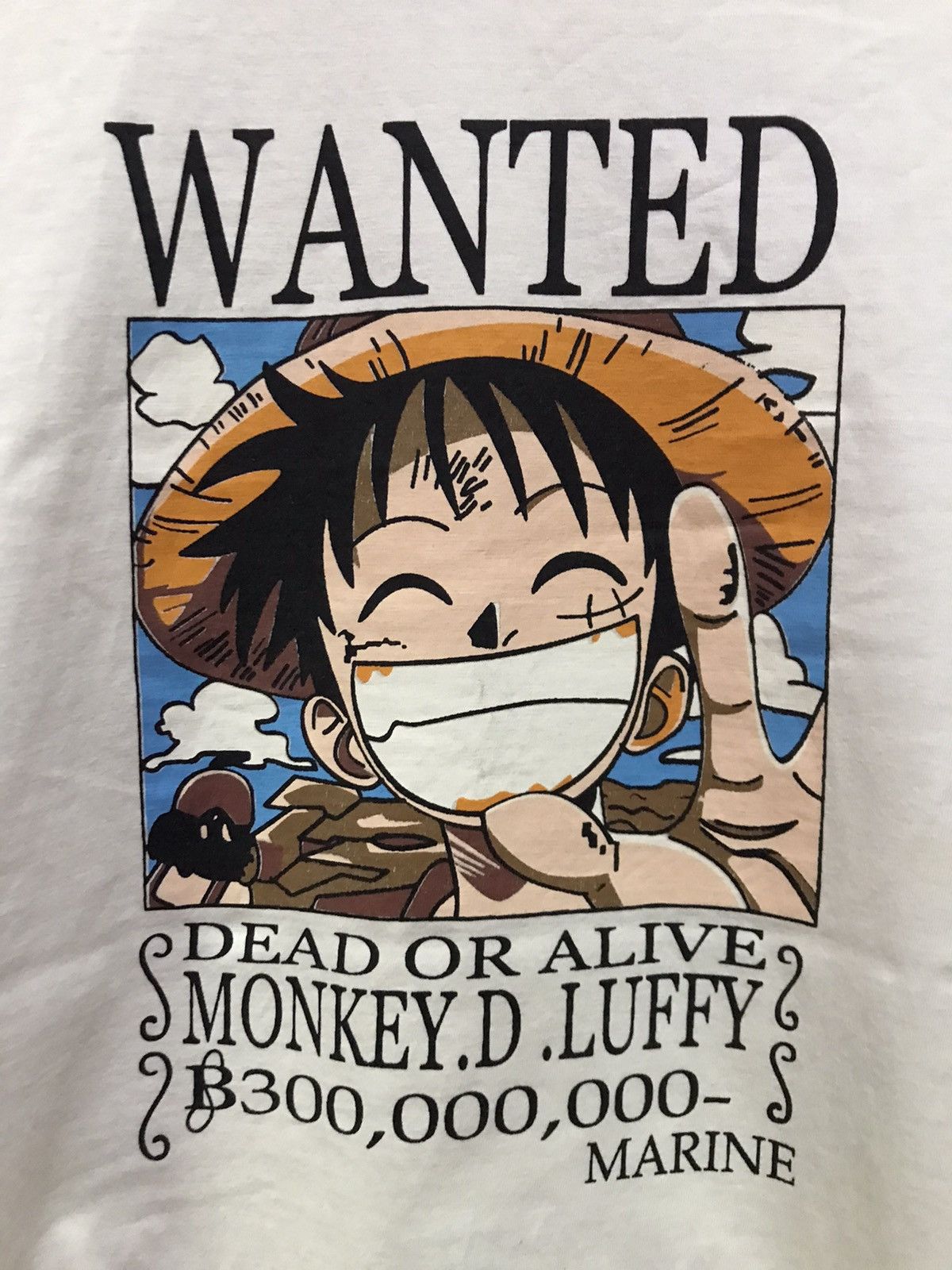 Anime Monkey D. Luffy Tee Size XL Size US XL / EU 56 / 4 - 3 Thumbnail