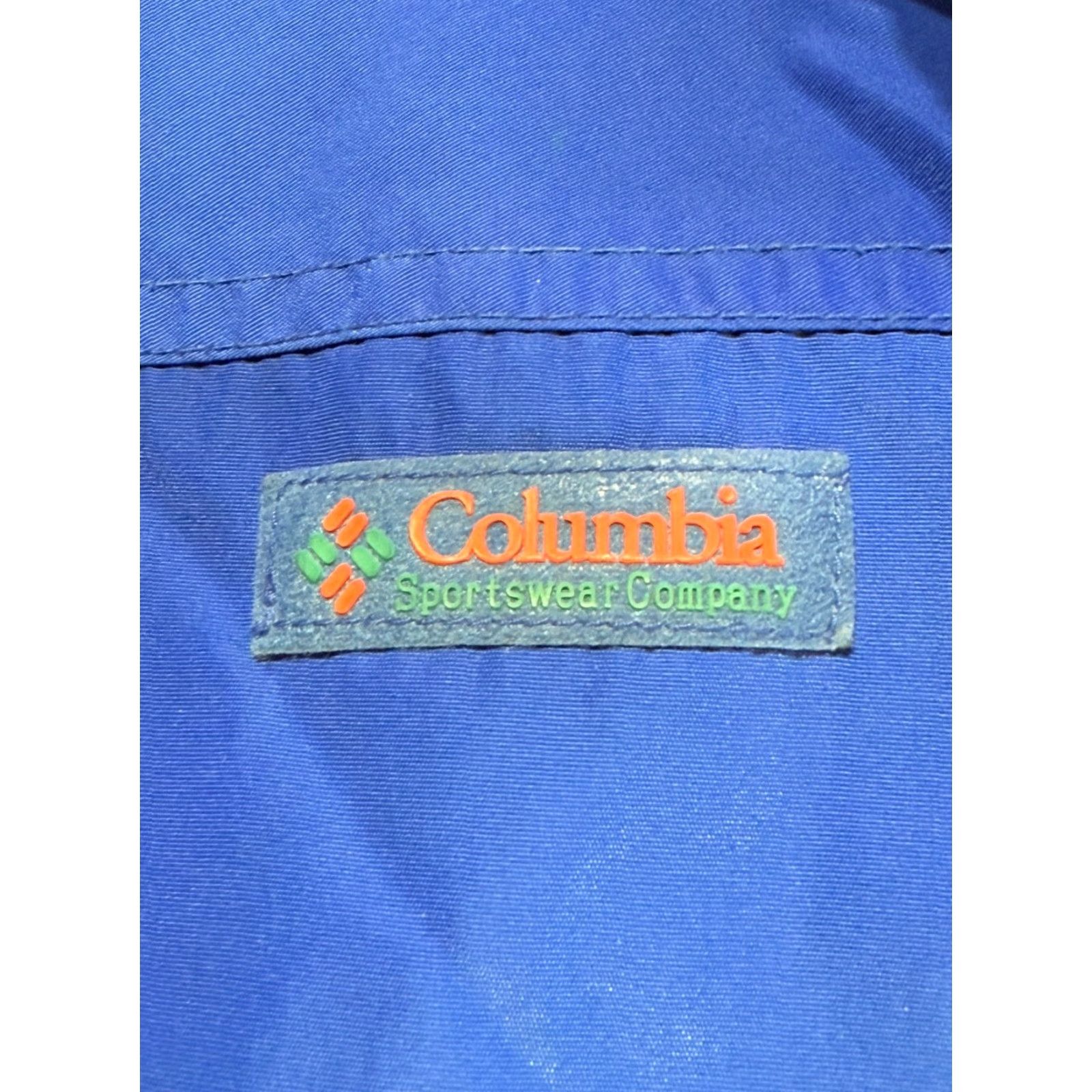 Vintage VINTAGE Columbia Jacket XL Mens Blue Windbreaker Heavy NO Liner - Bugaboo Softshell Nylon Zip Logo Winter Fall Spring Casual Hiking Clothing Size US XL / EU 56 / 4 - 3 Thumbnail