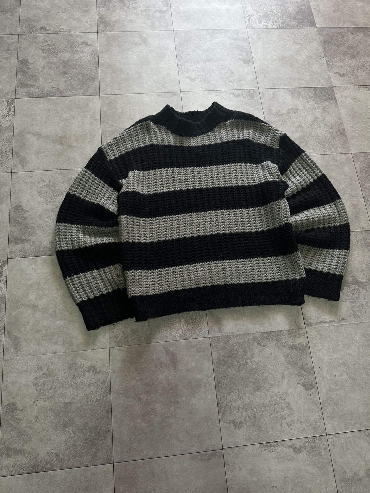 Hysteric Glamour If Six Was Nine Striped LGB Vibe Knit Sweater Sz S Size S / US 4 / IT 40 - 2 Thumbnail
