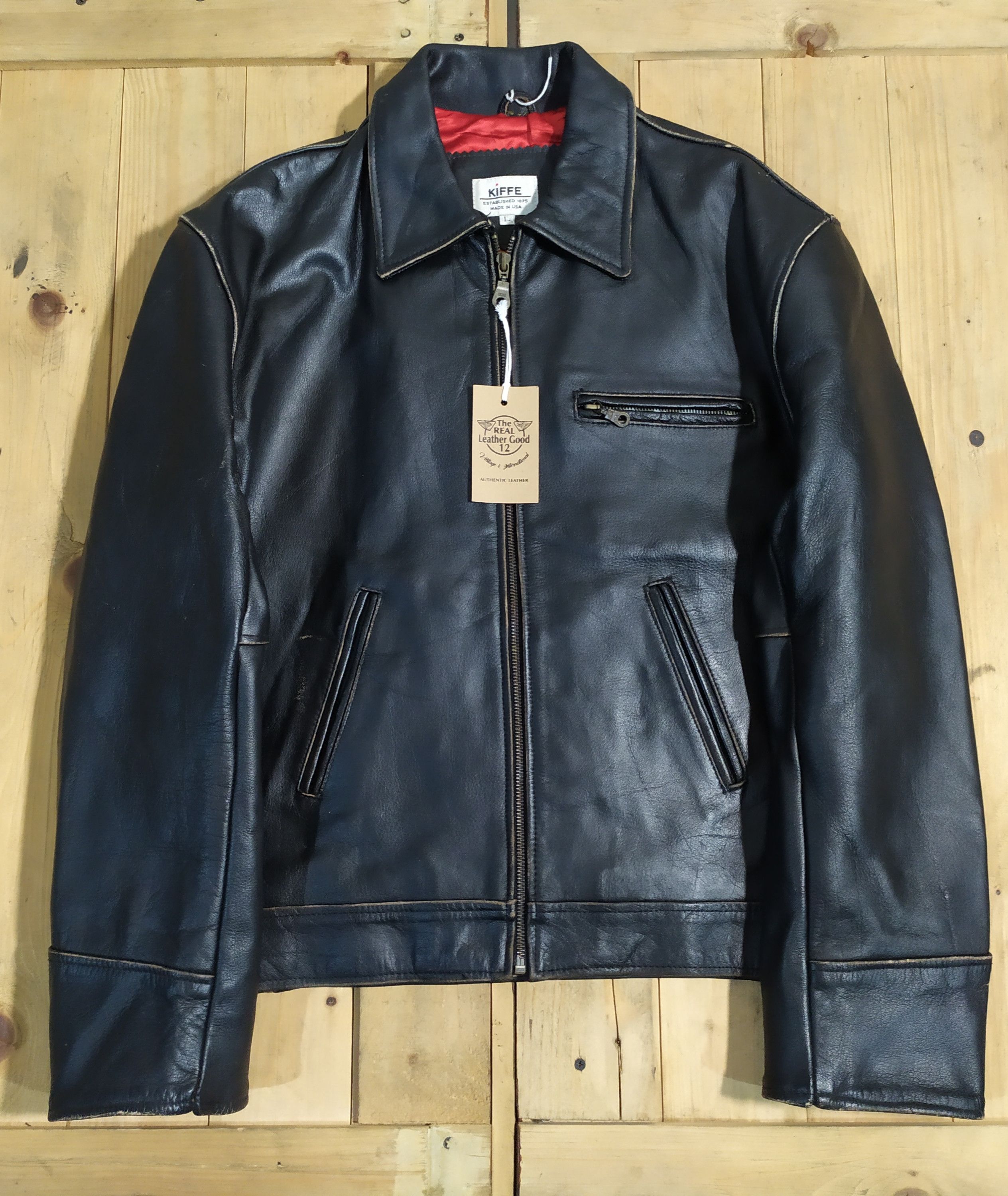 Genuine Leather × Leather Jacket × Made In Usa KIFFE