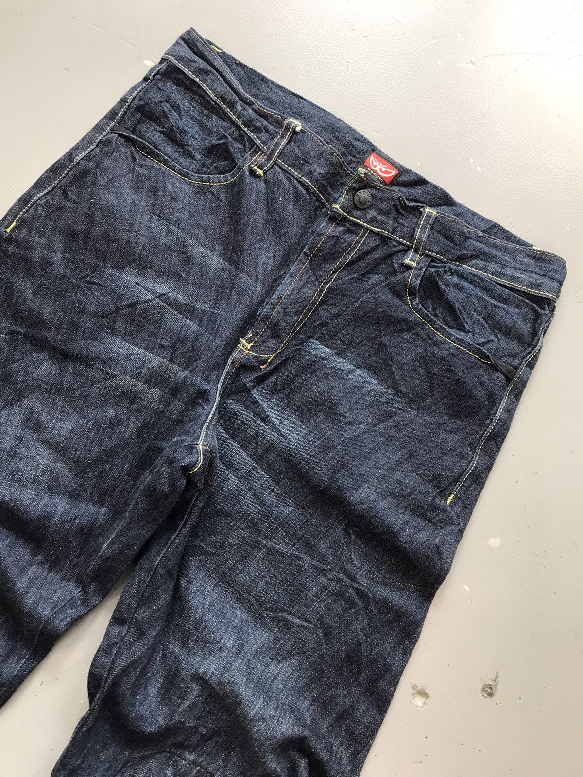 JNCO × Southpole × Vintage Vintage Berik racing stylish Y2K denim pant Size US 34 / EU 50 - 6 Thumbnail