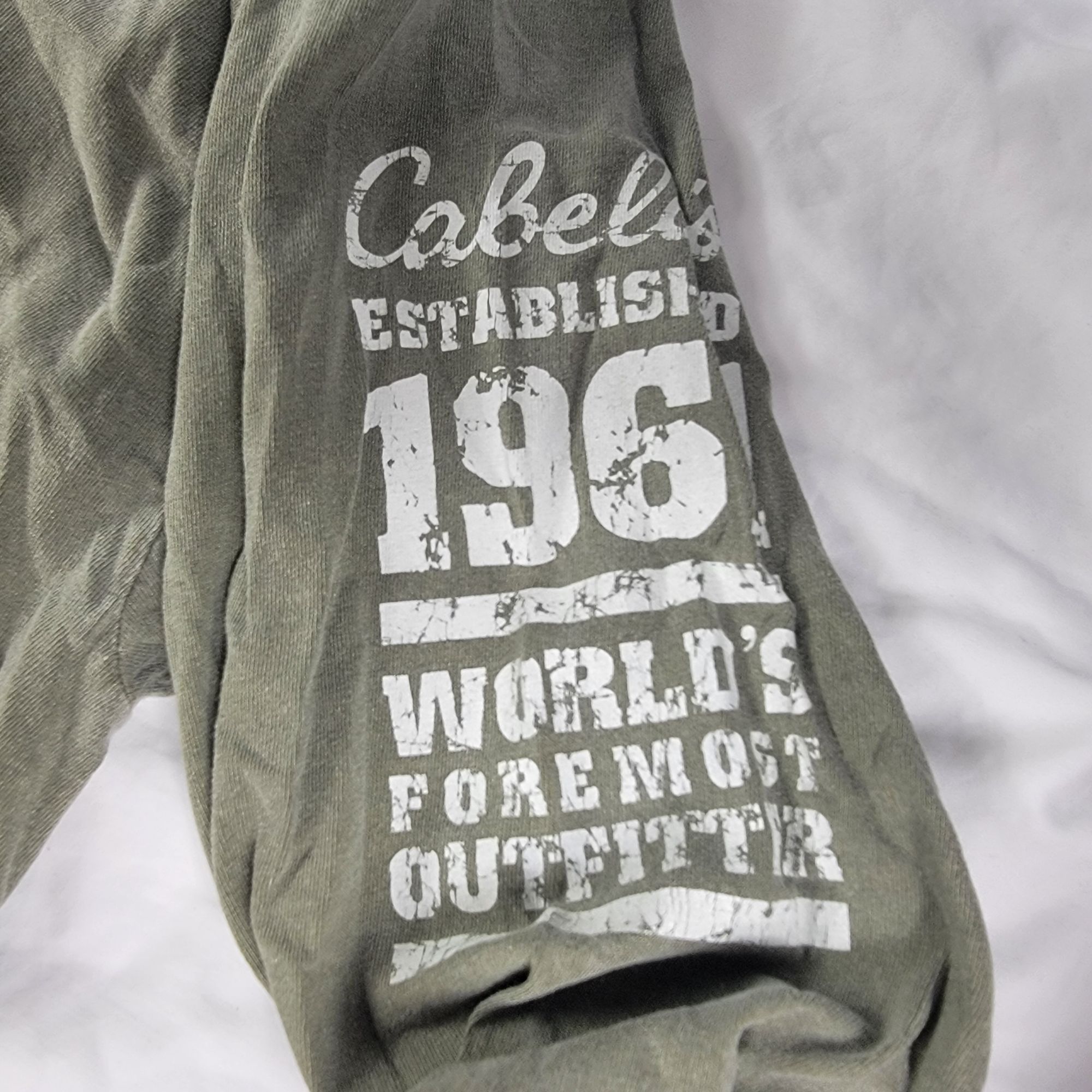 Cabelas Cabelas Long Sleeve Graphic T Shirt Mens XL Hunting Fishing Size US XL / EU 56 / 4 - 3 Thumbnail