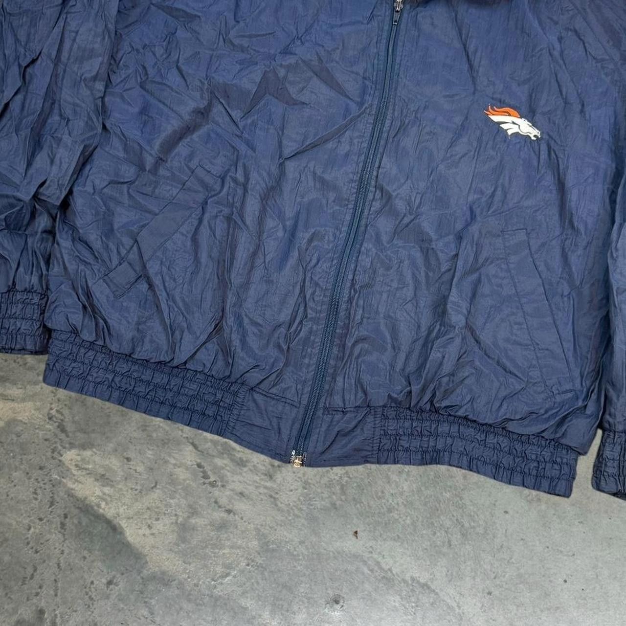 Logo 7 × Vintage Vintage 90s Logo 7 Denver Broncos Nylon Windbreaker Jacket Size US XL / EU 56 / 4 - 3 Thumbnail
