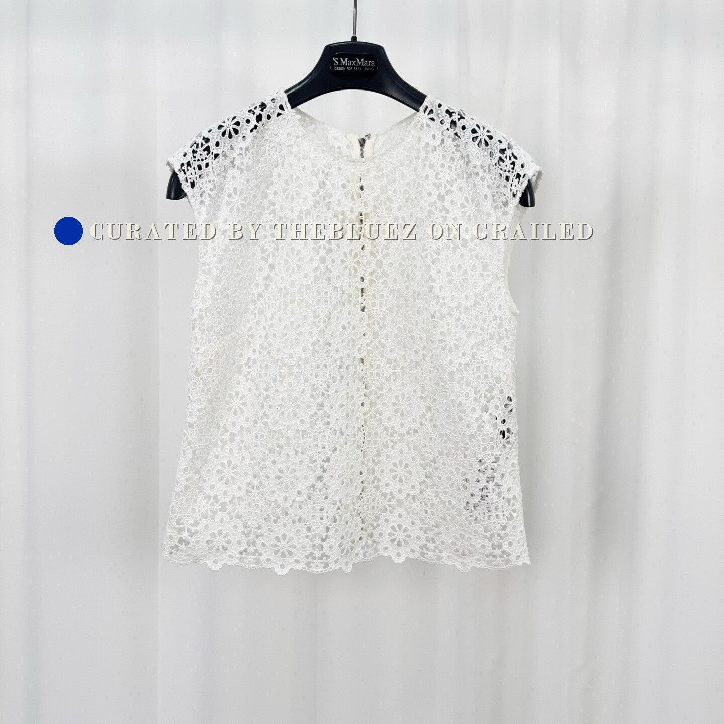 Dolce & Gabbana Dolce&Gabbana Floral Lace Blouse Size S / US 4 / IT 40 - 1 Thumbnail