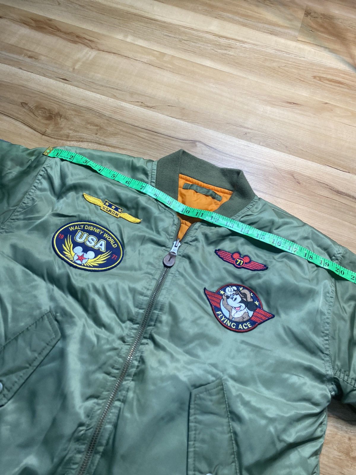 Disney × Mickey Mouse Mickey Mouse Bomber jacket Size XL / US 12-14 / IT 48-50 - 15 Thumbnail