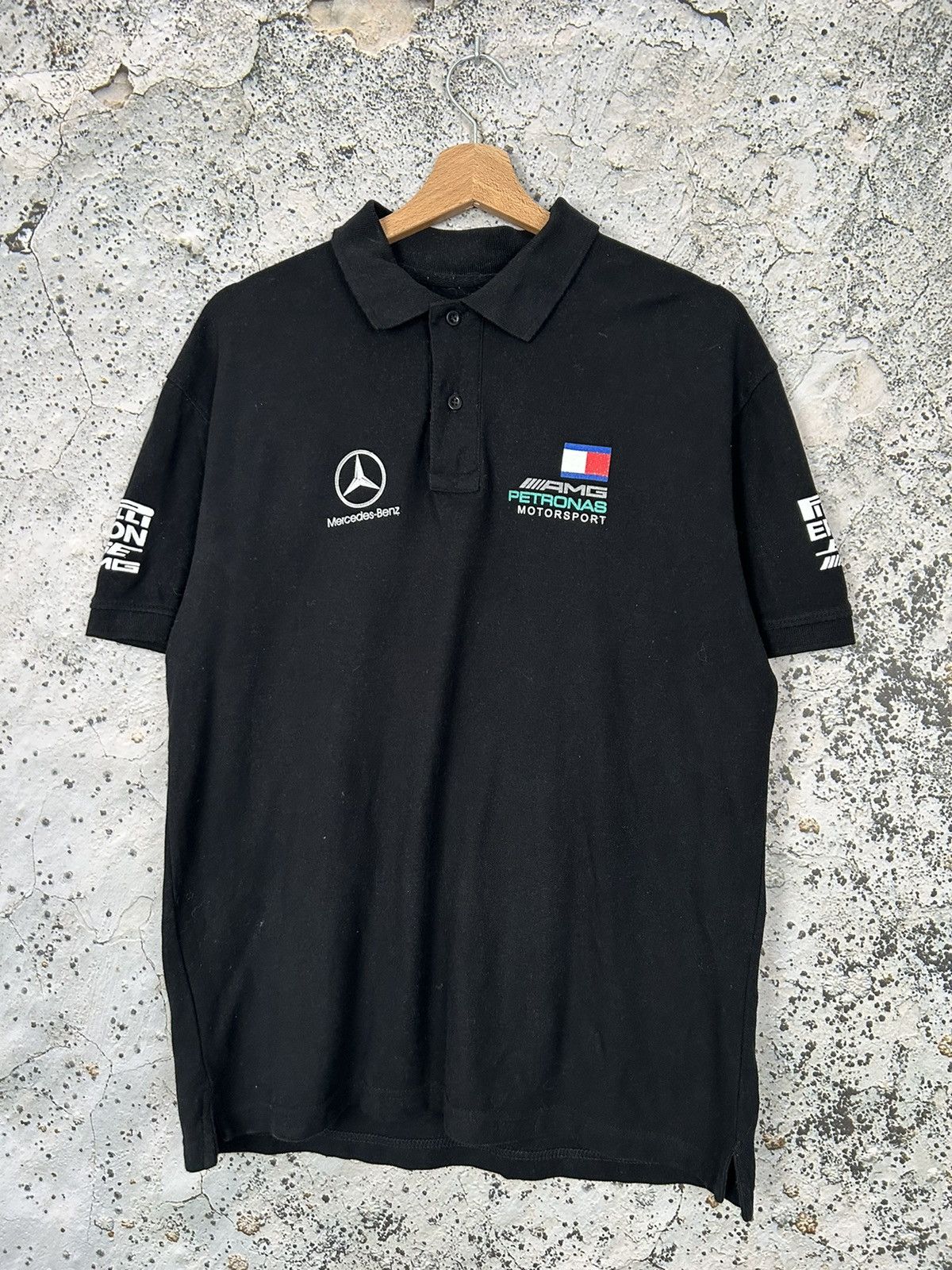 Vintage Vintage Racing Mercedes Benz AMG Pirelli Motorsport Size US L / EU 52-54 / 3 - 1 Thumbnail